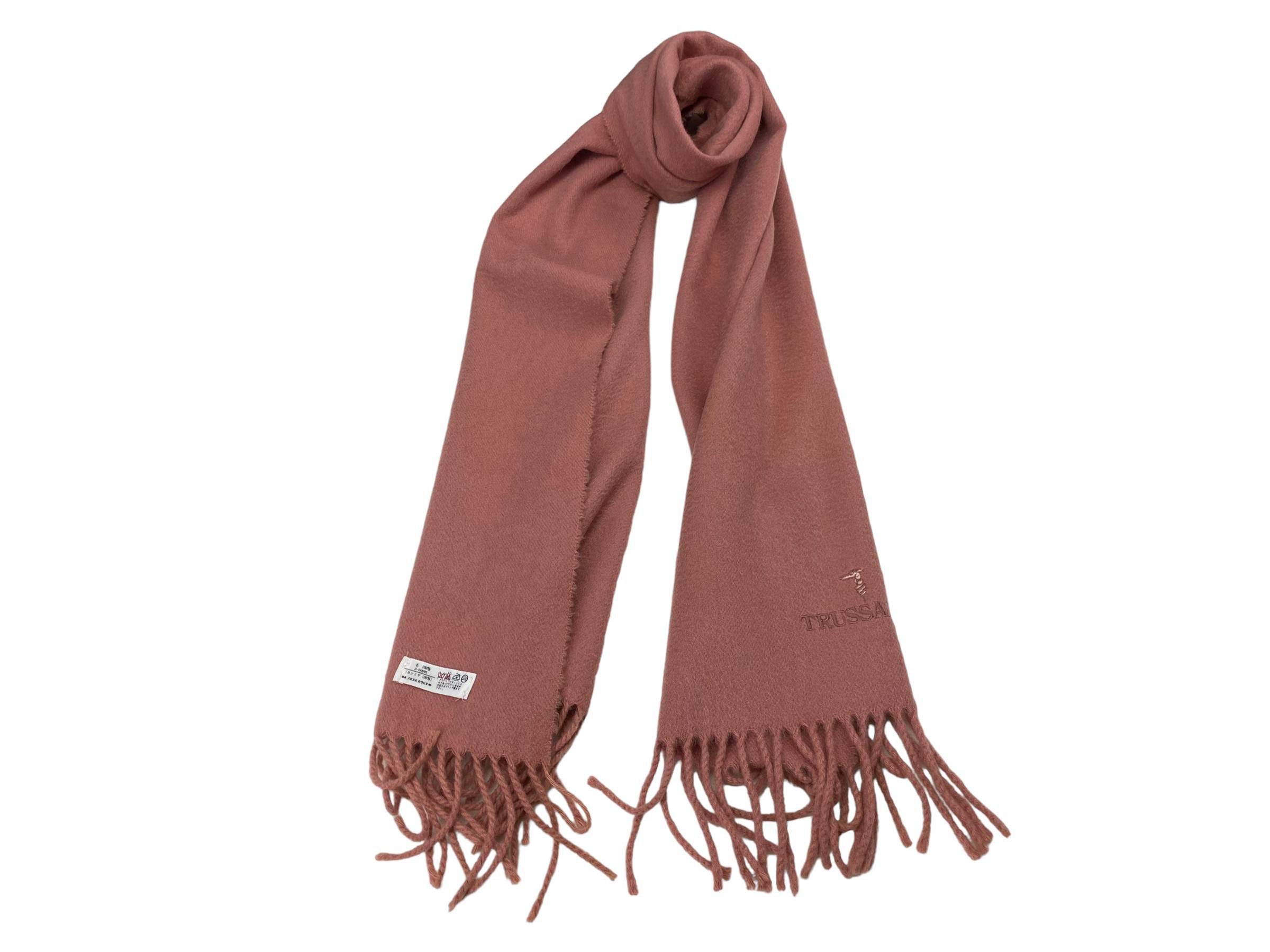 Trussardi × Vintage Trussardi Pure Cashmere Vintage Scarf Size ONE SIZE - 1 Thumbnail