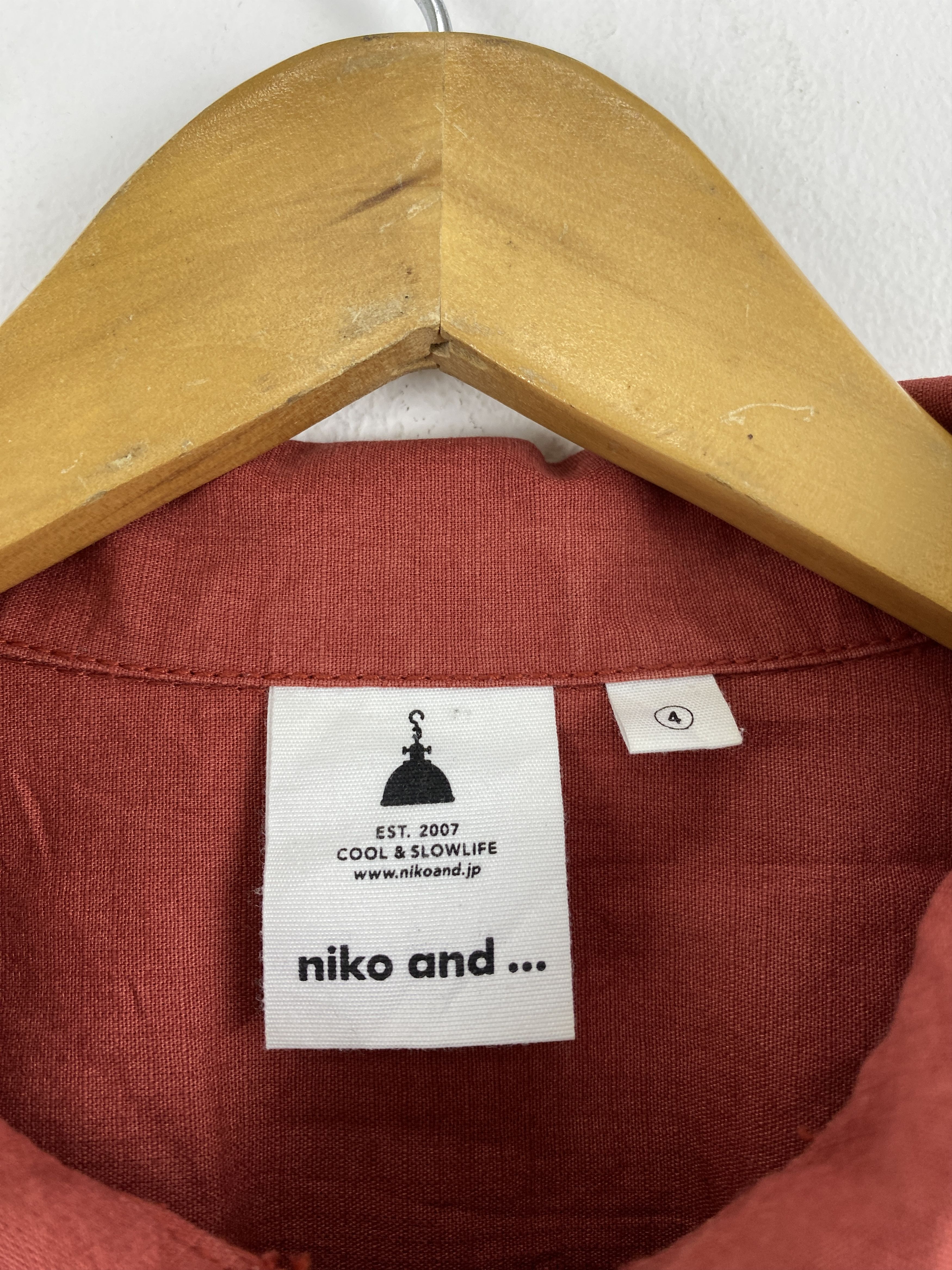 Japanese Brand Vintage Niko and Button Ups Crop Tops Long Sleeve JA0120 Size L / US 10 / IT 46 - 5 Thumbnail