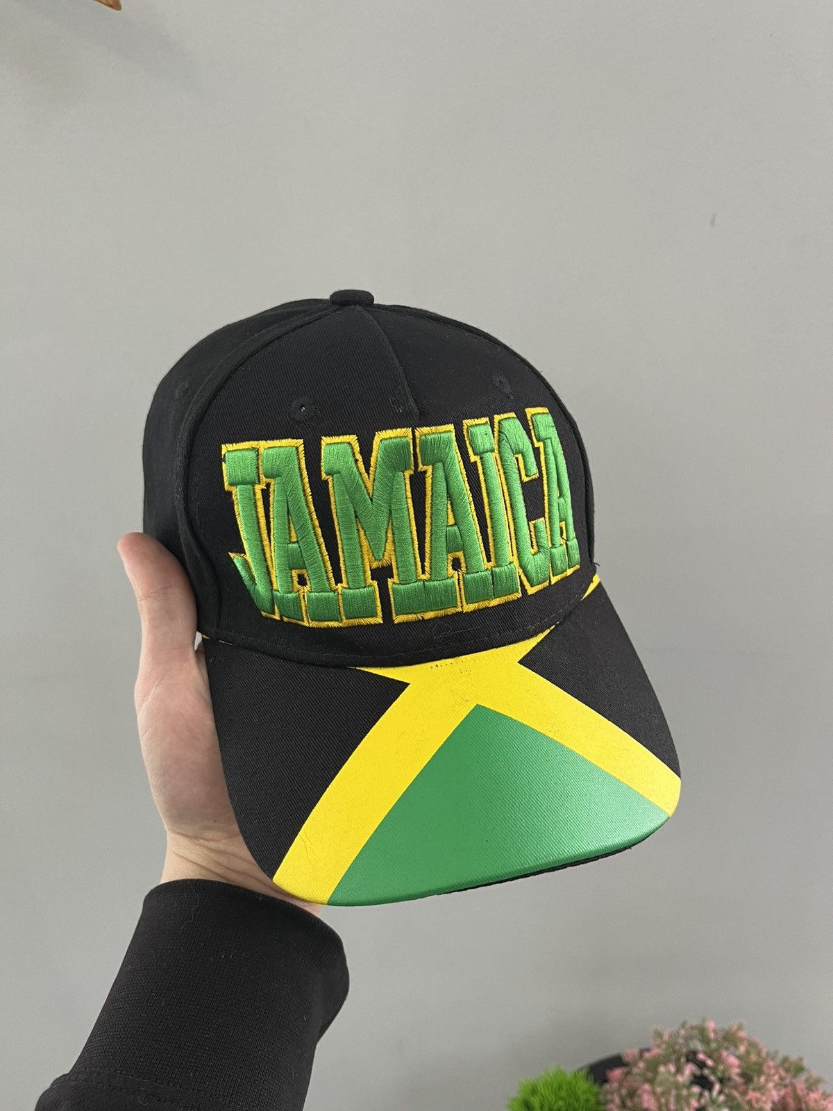 Vintage JAMAICA Vintage Y2K Baseball Cap Size ONE SIZE - 5 Thumbnail