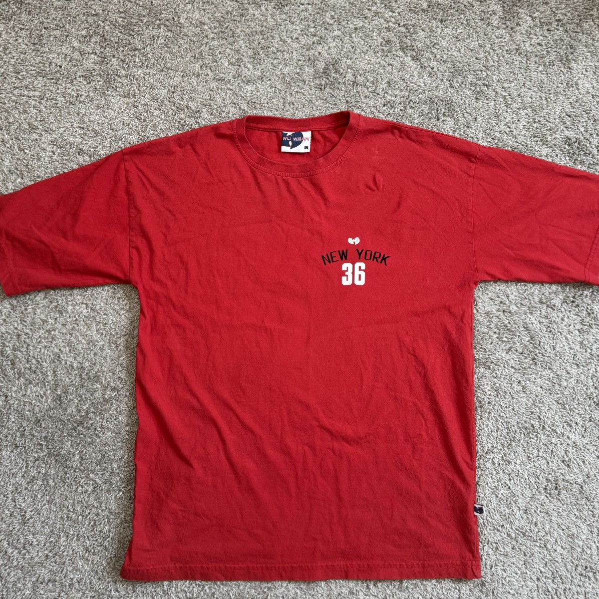 Wu-Tang Clan 🔴Wu-Wear Shirt Size Large Red Wu-Tang Rza Raekwon Size US L / EU 52-54 / 3 - 11 Thumbnail