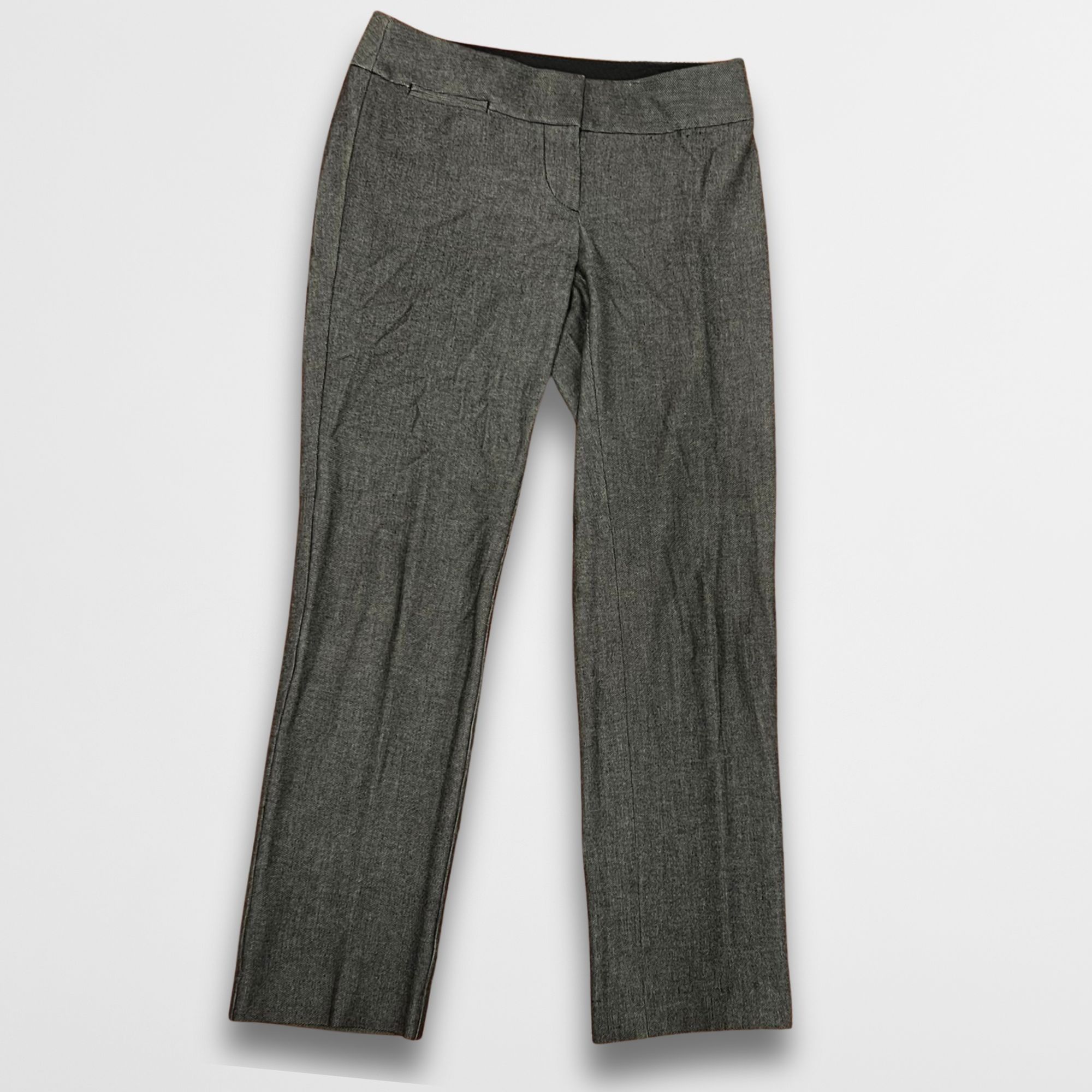 Loft LOFT ‘Julie’ Women’s Gray Slim Fit Trousers Petite 00P Dress Size 24" / US 00 / IT 34 - 2 Thumbnail