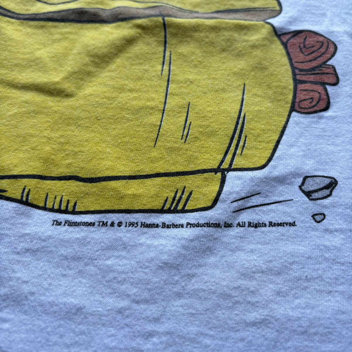 Band Tees × Vintage vintage 1995 90s THE FLINTSTONES Movie Promo Rap t-shirt Size US L / EU 52-54 / 3 - 5 Thumbnail
