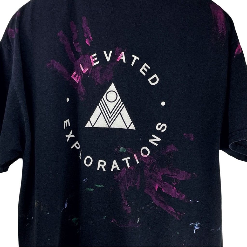 Gildan THE CAMPER CARTEL GILDAN Men’s Black Graphic T-shirt Paint L Size US L / EU 52-54 / 3 - 7 Thumbnail