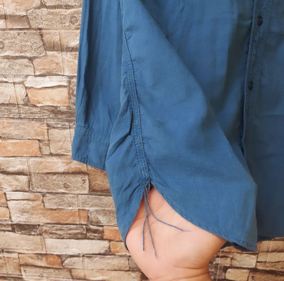 Japanese Brand OMNIGOD Long Sleeve Button Shirt Size US M / EU 48-50 / 2 - 8 Thumbnail