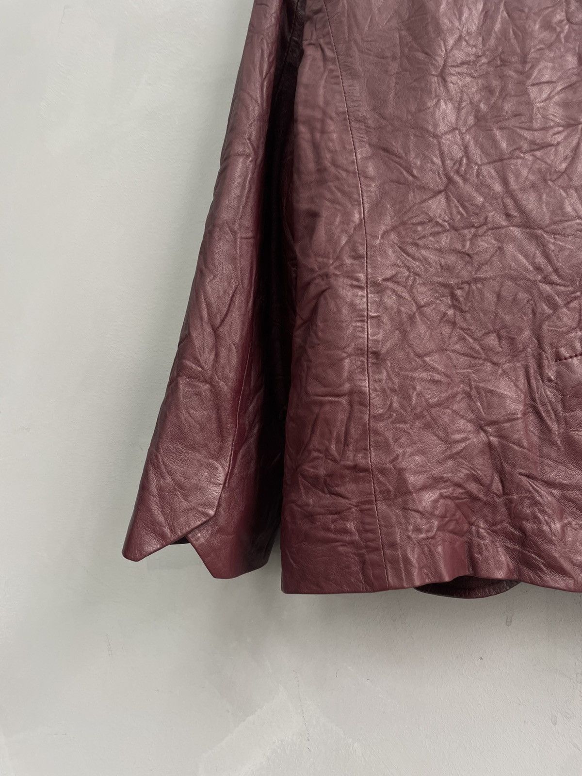 Zadig & Voltaire Zadig & Voltaire avant garde leather blazer designer Size S / US 4 / IT 40 - 14 Thumbnail