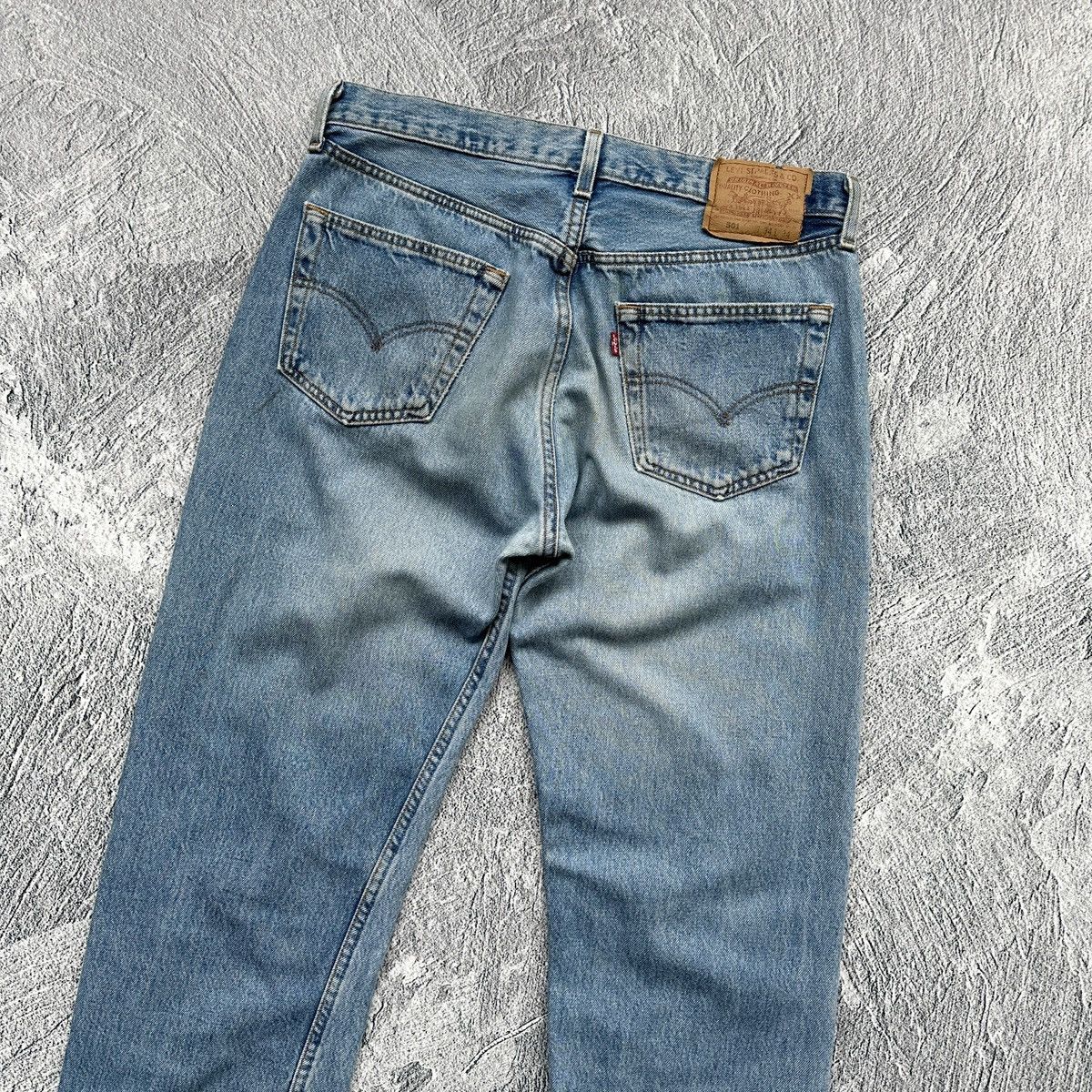 Levi's Men’s Levi’s 501 (Donald Mickey) Custom Made In USA Blue Size US 34 / EU 50 - 6 Thumbnail
