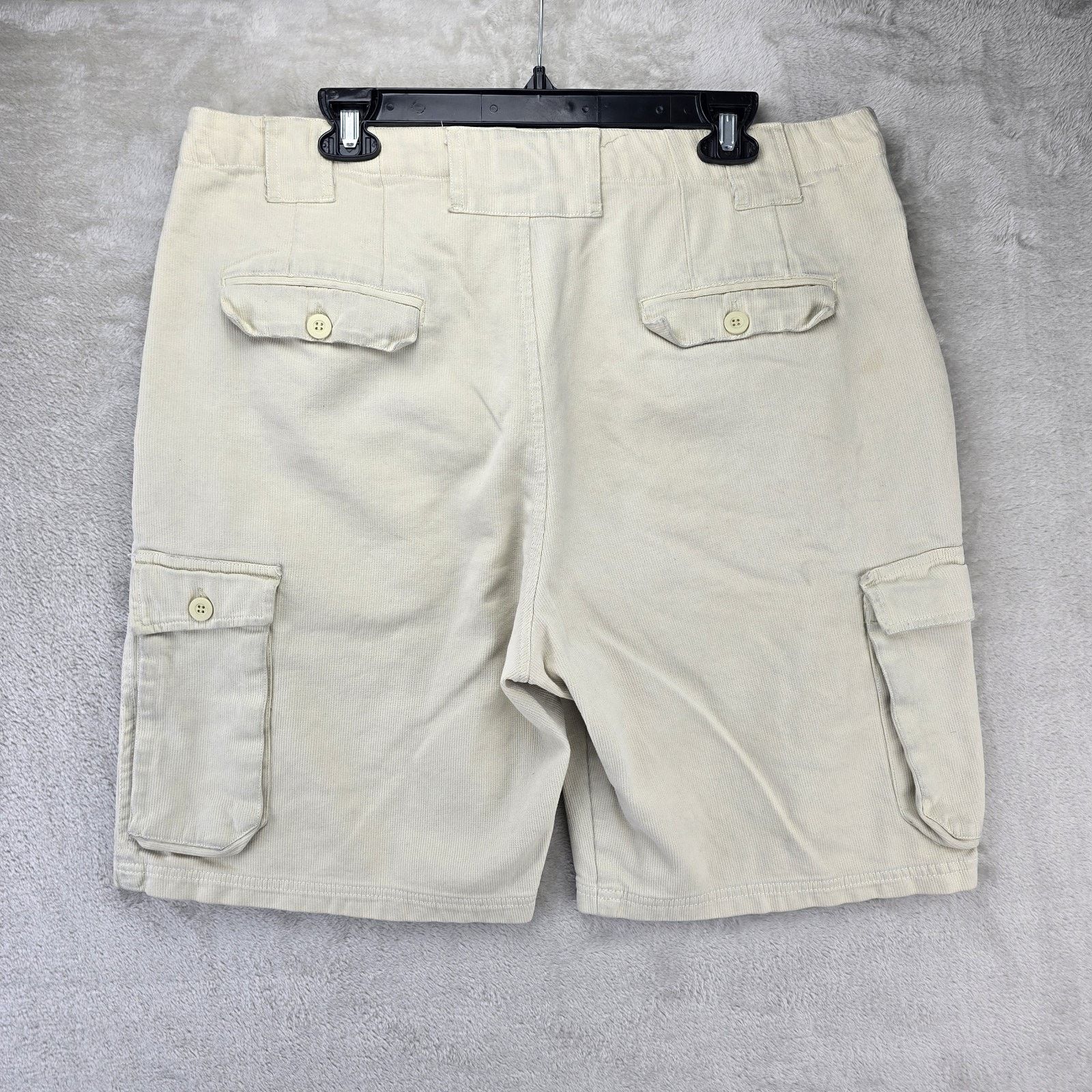 Anchor Blue Vtg Anchor Blue Cargo Shorts 38 Pinwale Corduroy Y2K *FLAWS Size US 38 / EU 54 - 5 Thumbnail