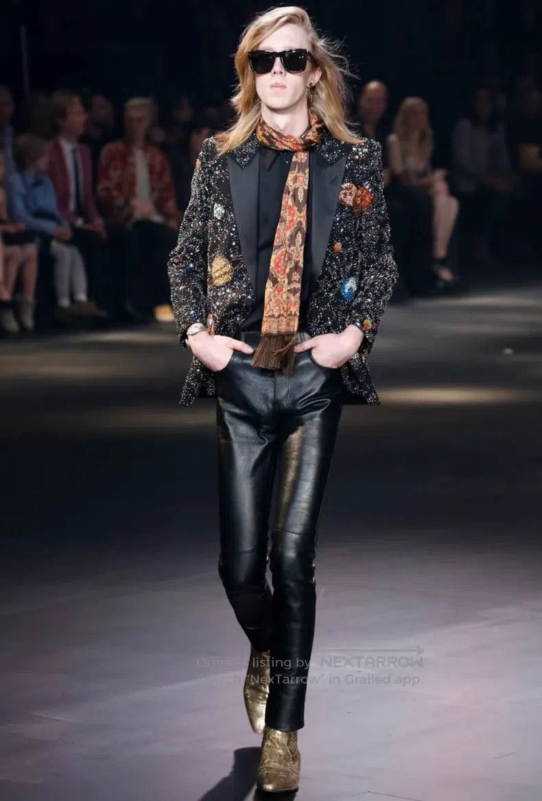 Saint Laurent Paris Saint Laurent Paris size 37 Black Warrior Silk Shirt Size US M / EU 48-50 / 2 - 6 Thumbnail