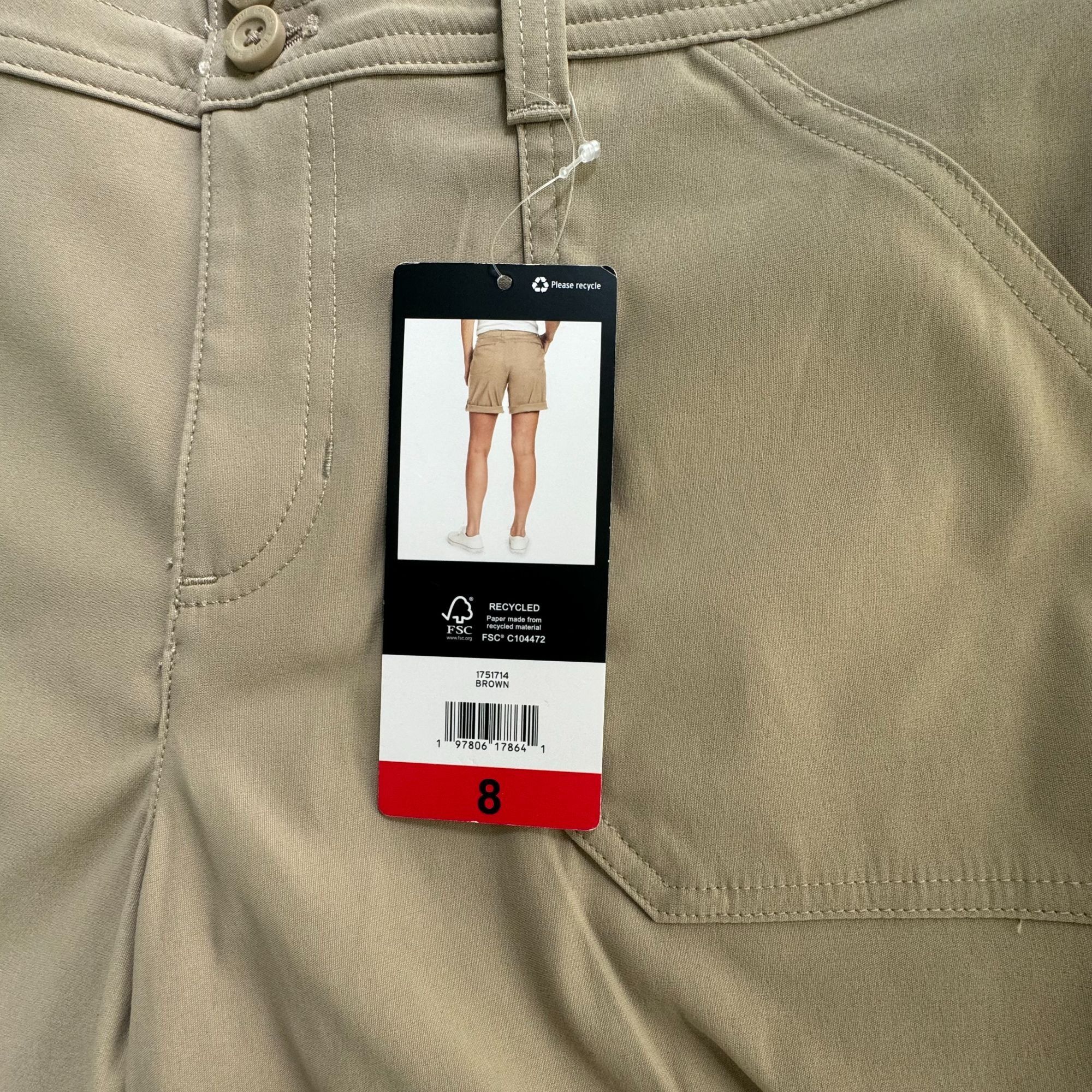 Eddie Bauer Eddie Bauer Women's Cargo Shorts 8 Size 30" / US 8 / IT 44 - 7 Thumbnail