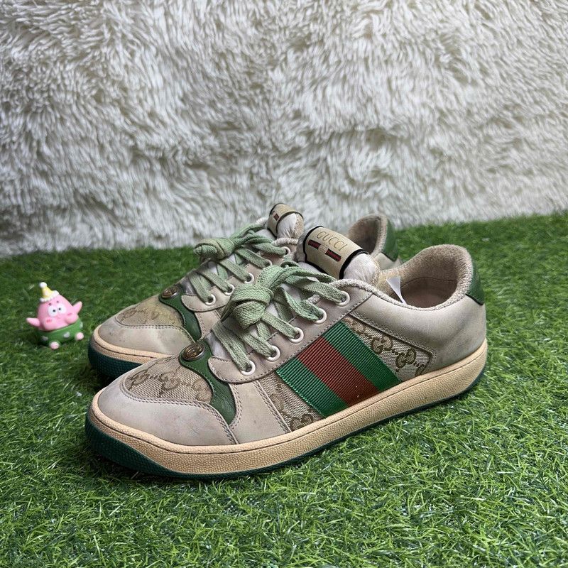 Gucci Gucci Screener Vintage Sneakers for Men 0079 Size US 7.5 / EU 40-41 - 1 Thumbnail