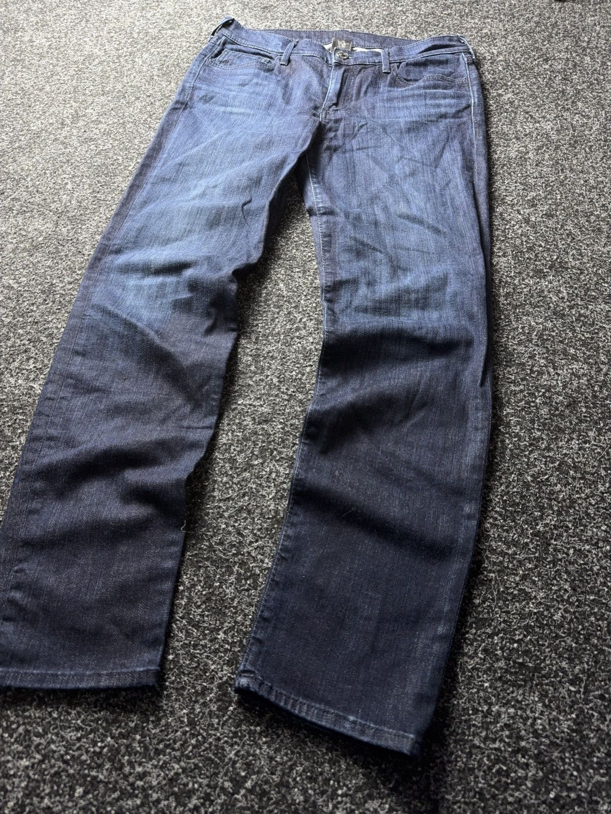True Religion Y2K 00s True Religion Women’s Dark Wash Stretch Denim Jeans Size 31" - 4 Thumbnail