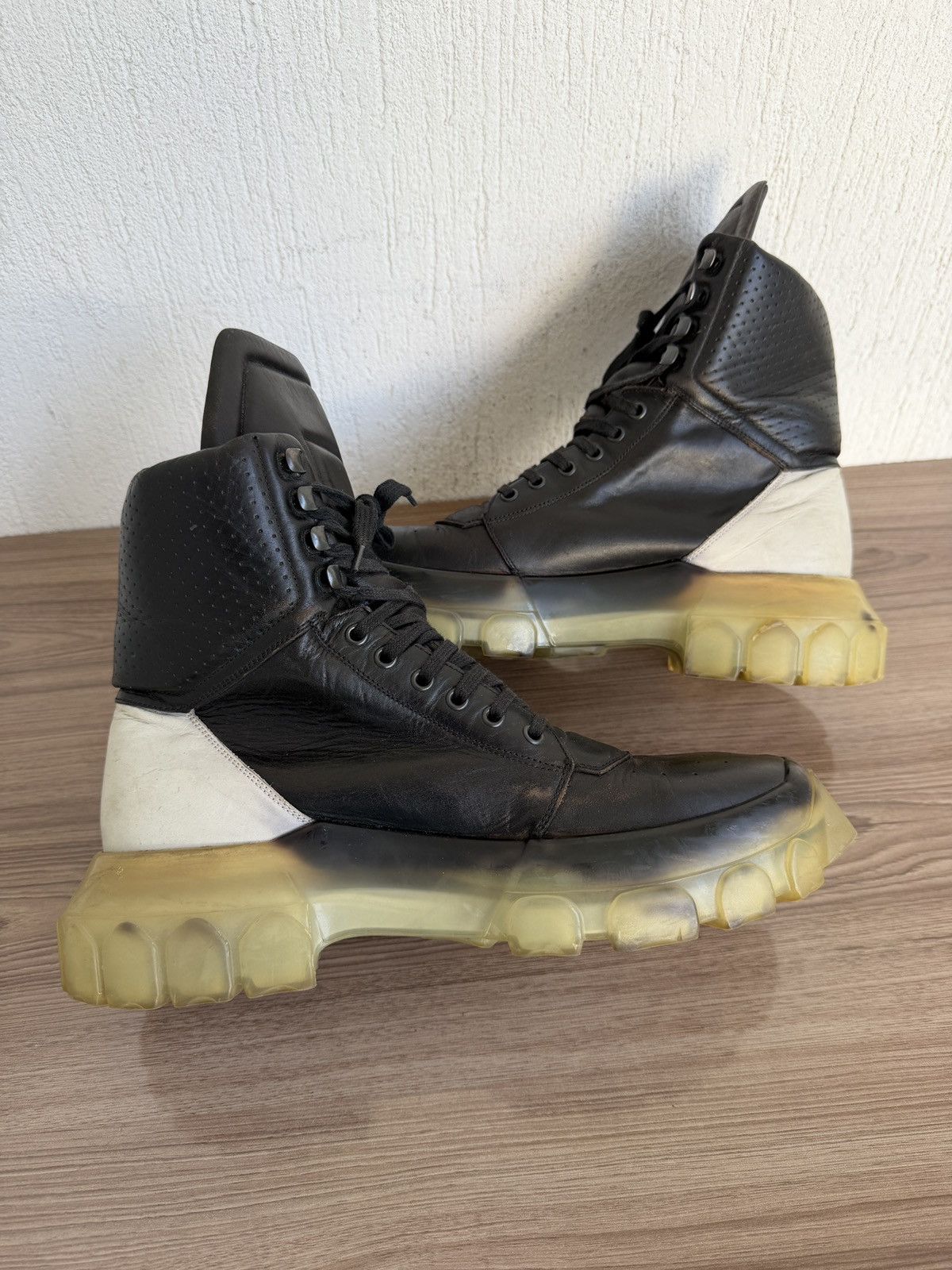 Rick Owens W18 Tractor dunks🔋🔥🔥 Size US 10.5 / EU 43-44 - 6 Thumbnail