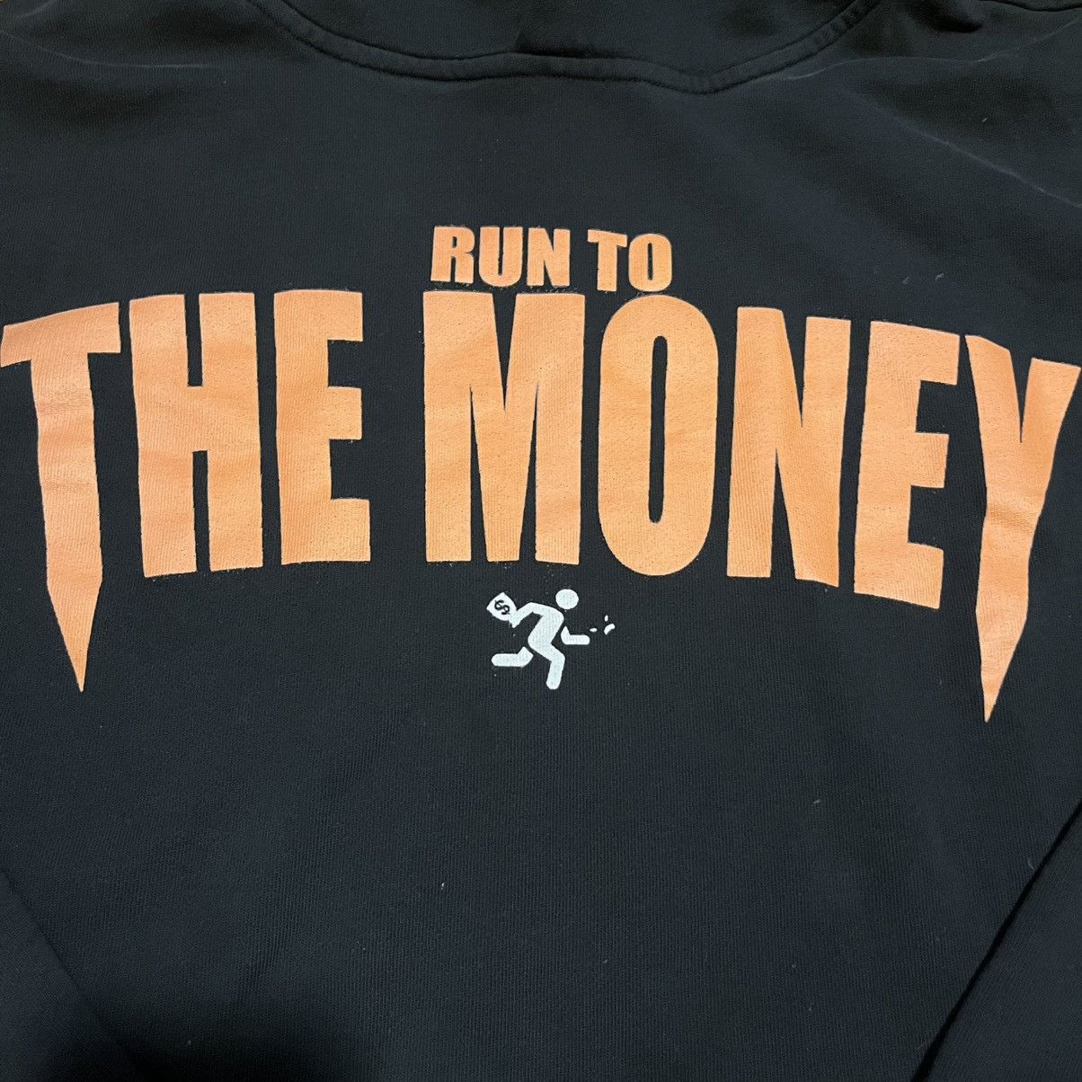 Other Black “Run To The Money” Cropped Graphic Hoodie Size US L / EU 52-54 / 3 - 2 Thumbnail