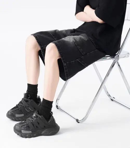 Japanese Brand Mizuki x Chie Street Hip Hop Vintage Loose Fit Denim Shorts Size US 30 / EU 46 - 6 Thumbnail