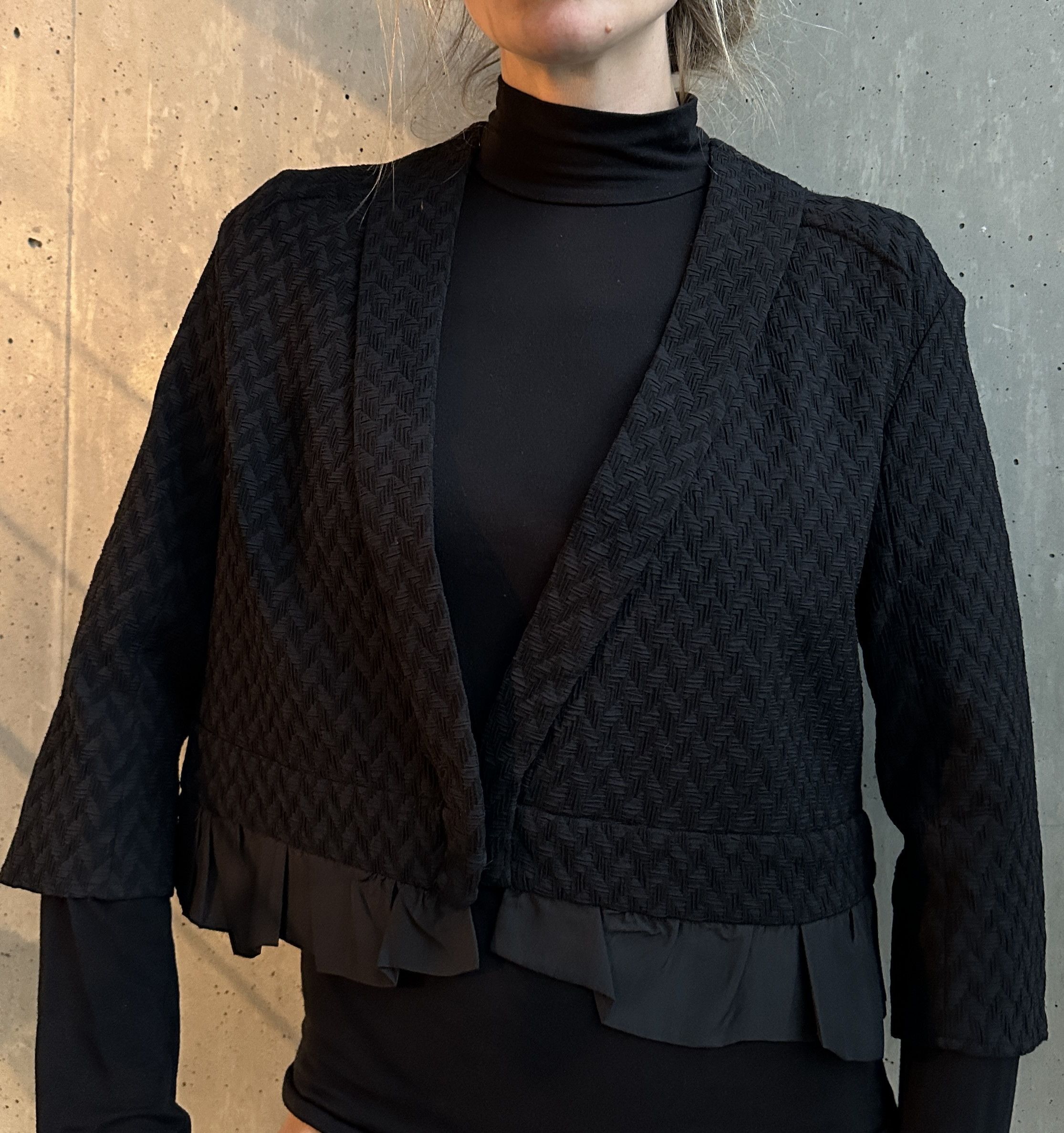 Nina Ricci Cropped blazer jacket Size L / US 10 / IT 46 - 6 Thumbnail
