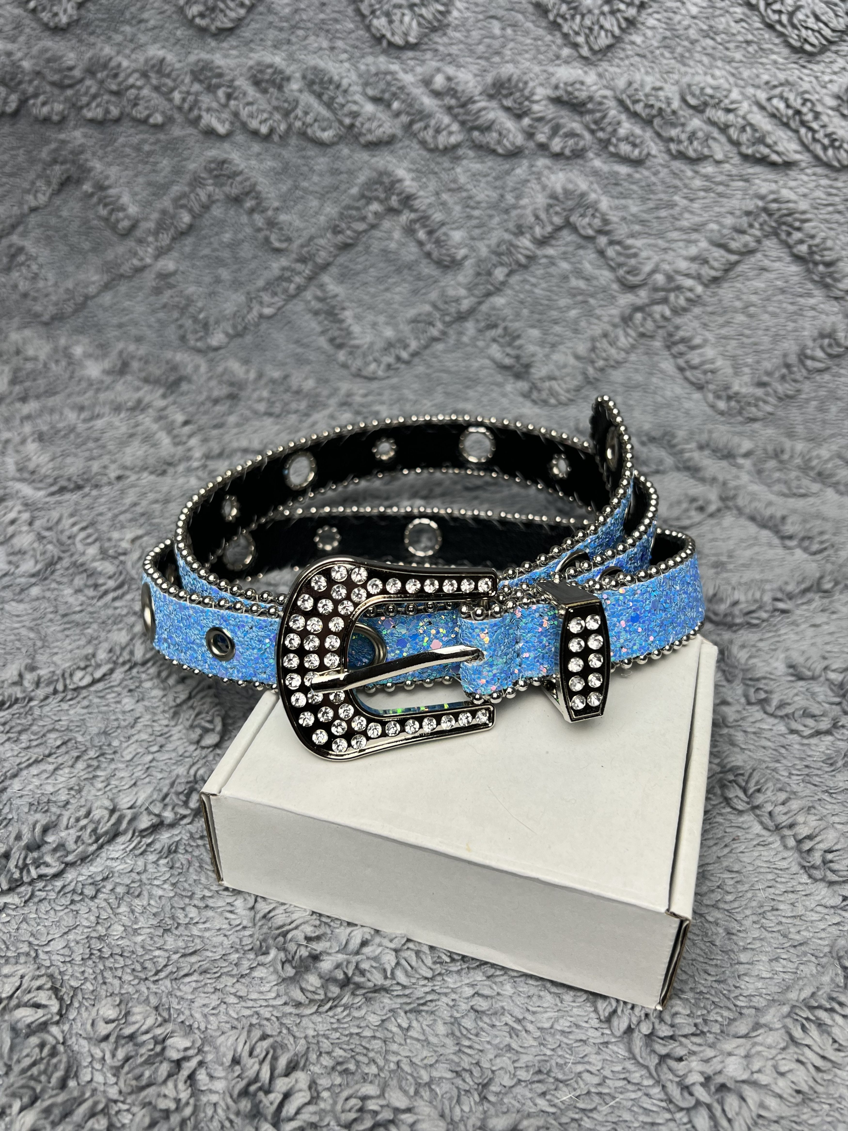 Other Rhinestone belt B.B. Simons styled belt Size ONE SIZE - 2 Thumbnail