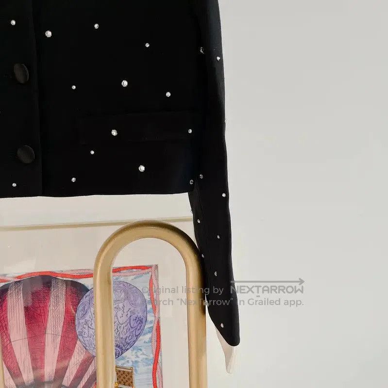 Miu Miu Miu Miu Black Spring Autumn Jacket for Women . Size L / US 10 / IT 46 - 4 Thumbnail