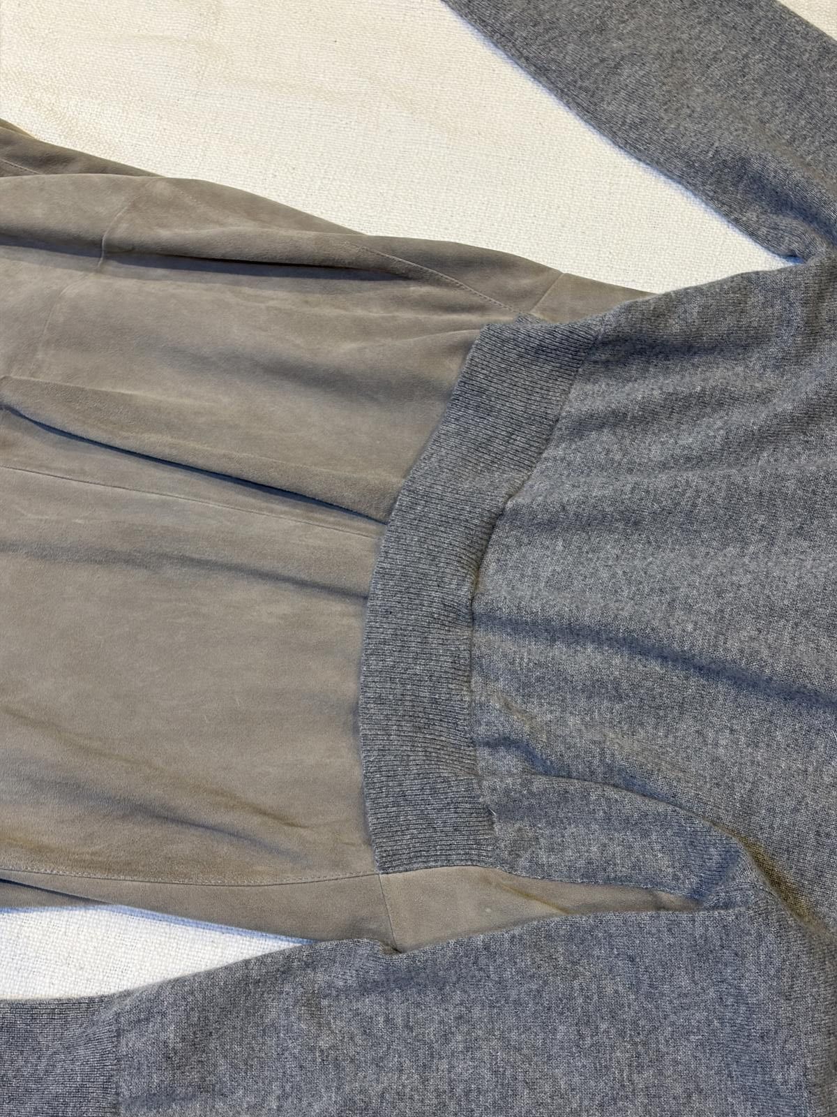Brunello Cucinelli Suede and Cashmere Jacket