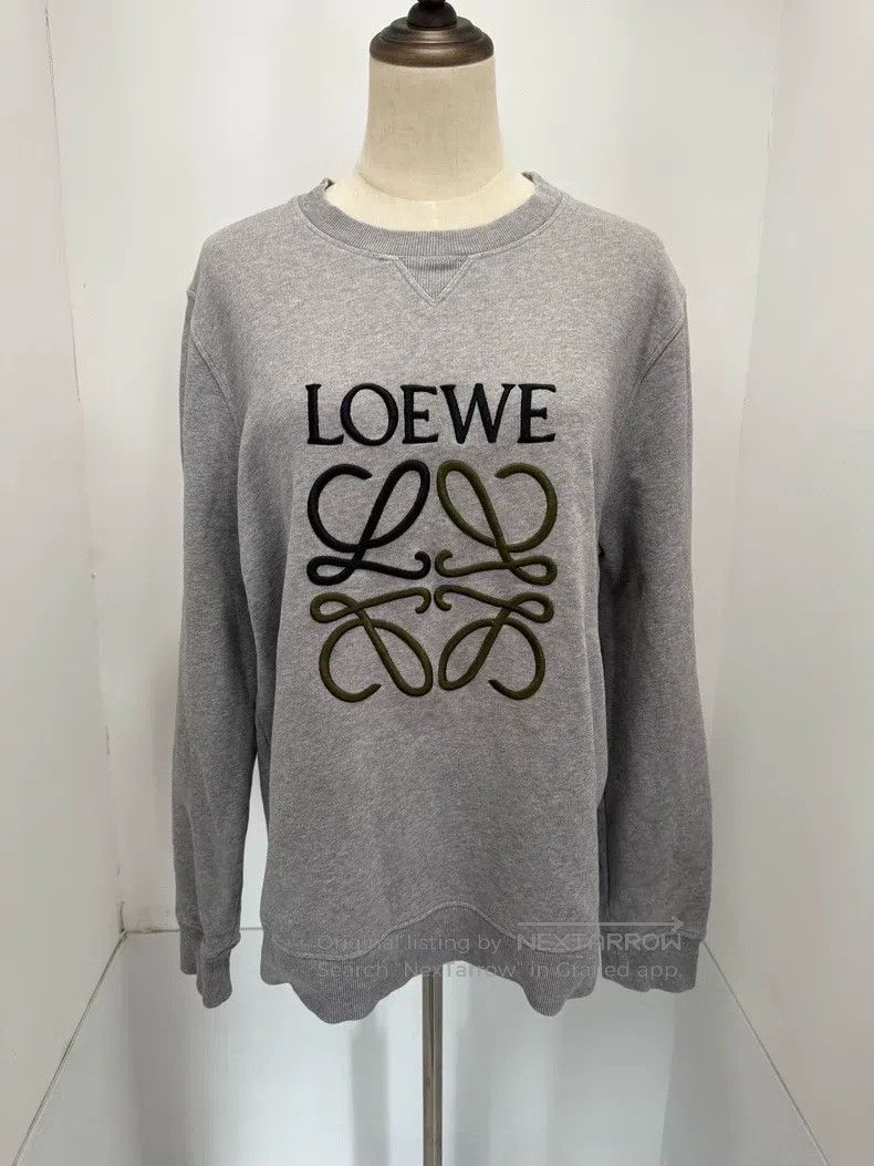 Loewe Loewe Embroidered Big Logo Sweatshirt Size XL / US 12-14 / IT 48-50 - 1 Thumbnail