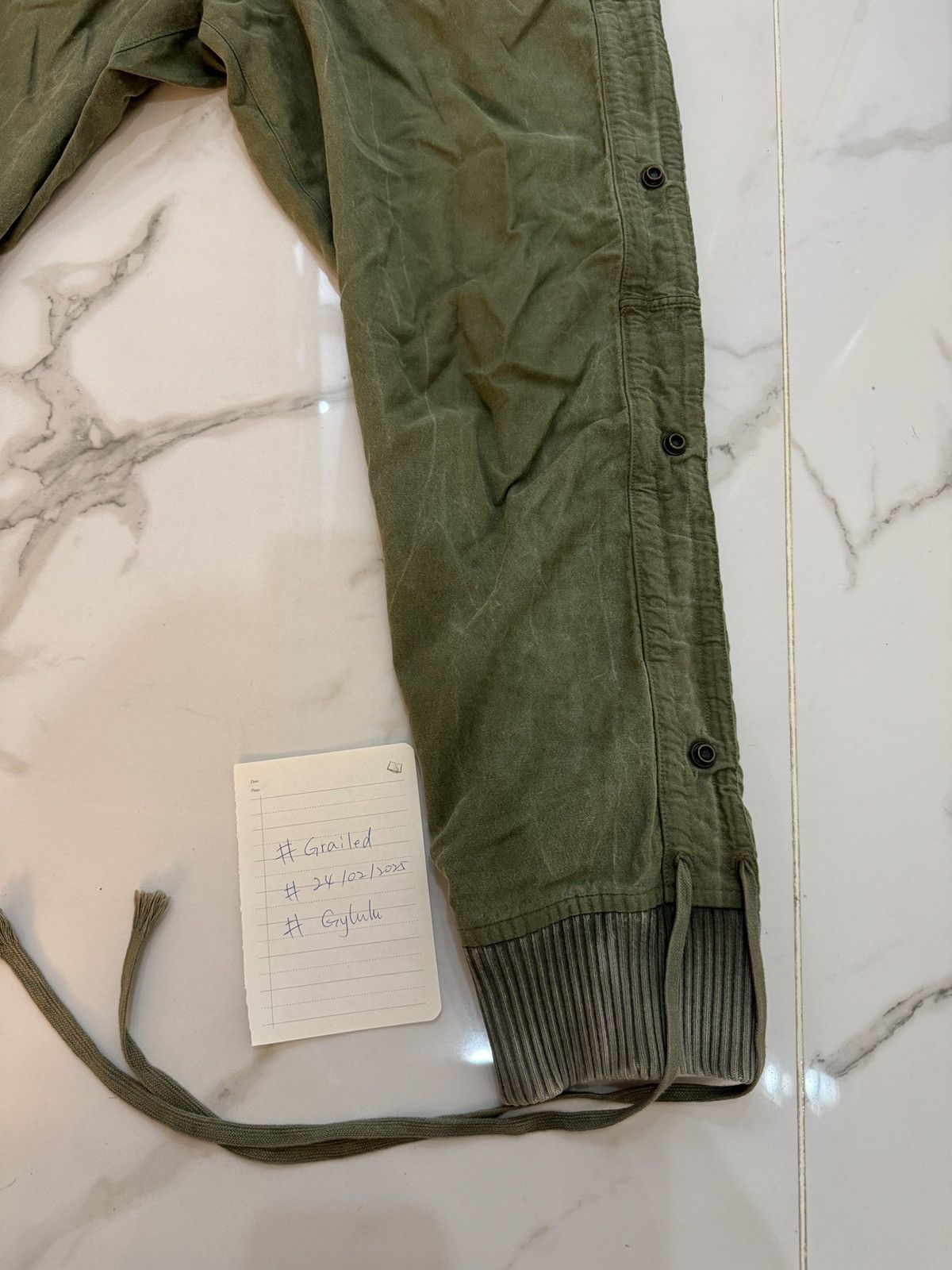 Greg Lauren greg lauren Army Patchwork Trousers Size US 34 / EU 50 - 2 Thumbnail