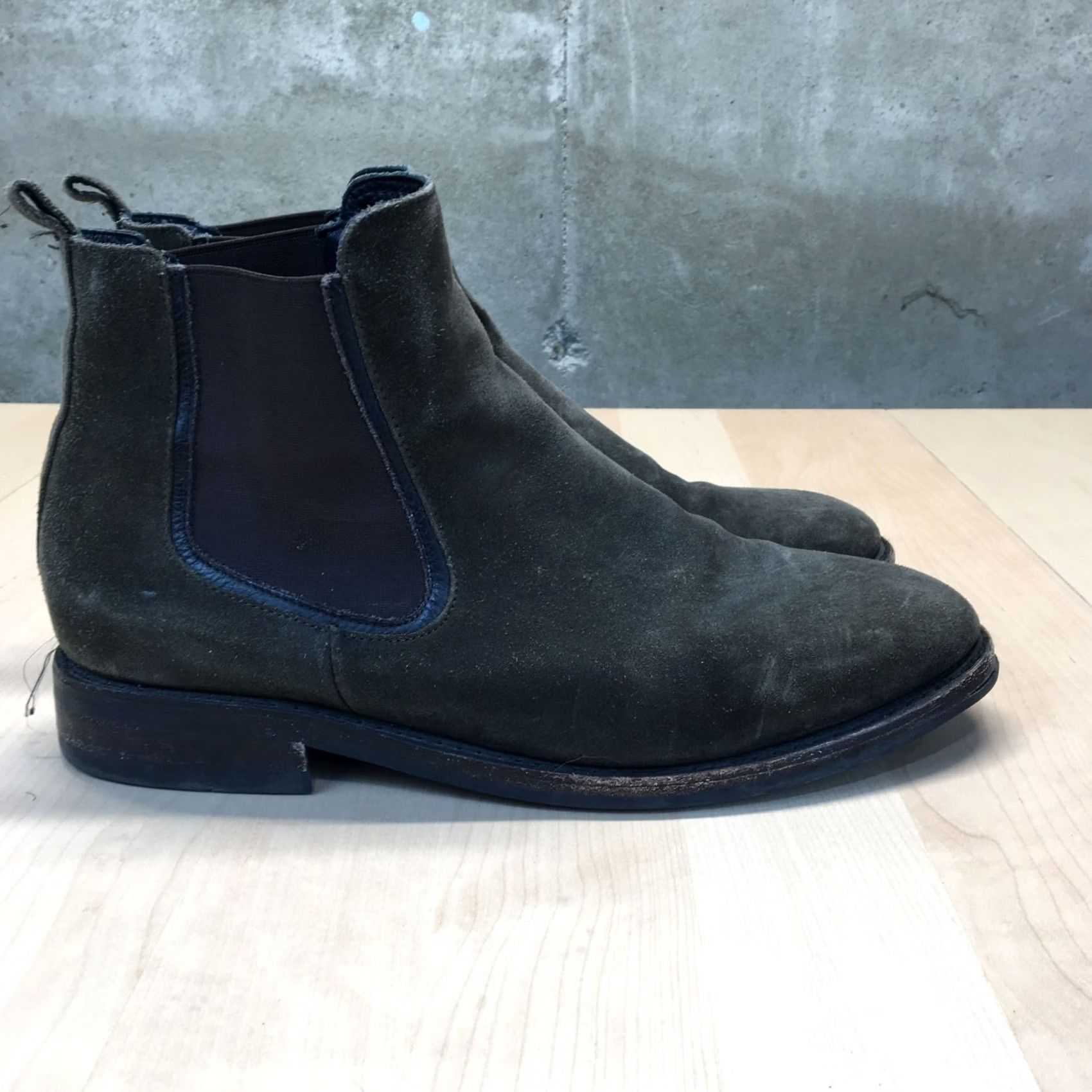 Thursday Boot Company Thursday Everyday Chelsea Boots Mens 12.5 Brown Suede Leather Classy Slip On Chelsea Mens 12.5 Brown Leather Boots Size US 13 / EU 46 - 3 Thumbnail