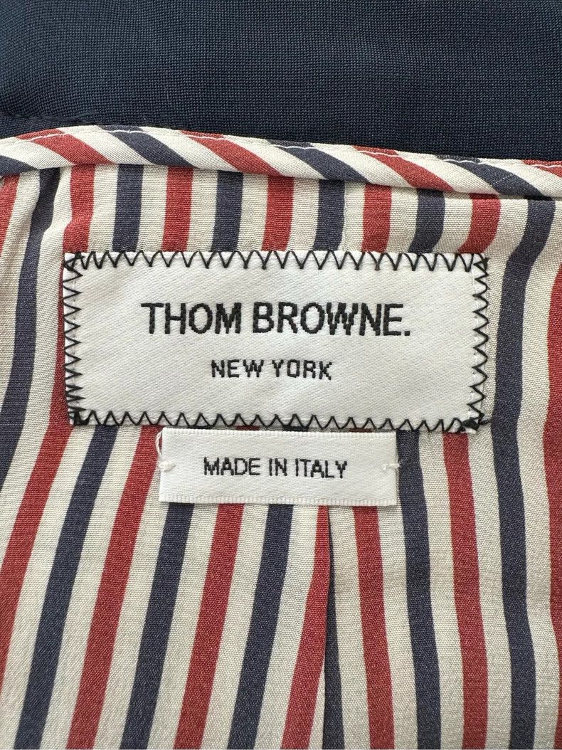 Thom Browne Thom Browne Navy blue classic logo tassel skirt Size 27" / US 4 / IT 40 - 7 Thumbnail