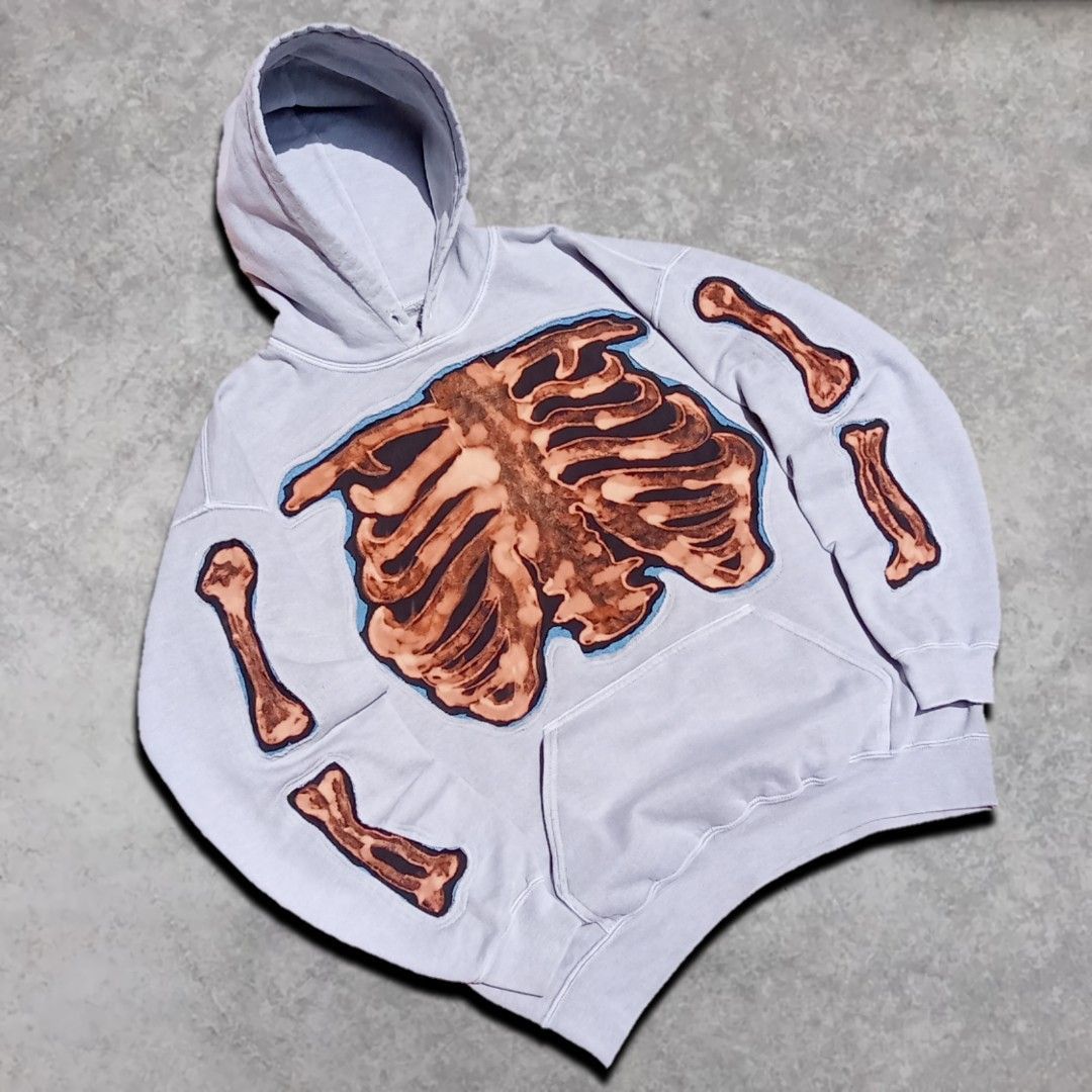 Beauty Beast × Hysteric Glamour × Japanese Brand Hoodie skleton reworked Size US L / EU 52-54 / 3 - 2 Thumbnail