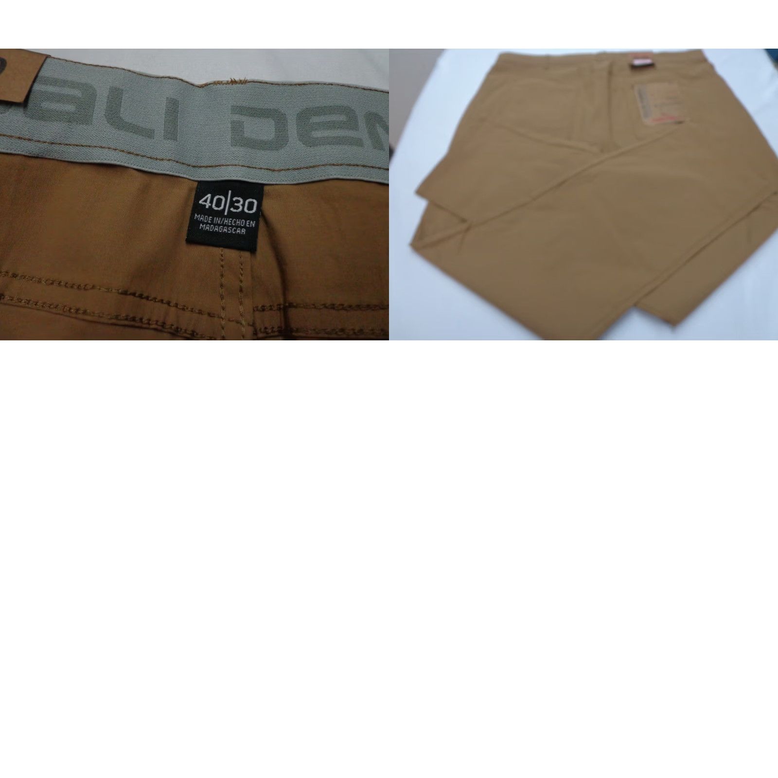 Vintage DENALI Technical Stretch Pants Men 40 Brown 30in Inseam NWT MSRP 54 Performance Straight Leg Nylon Spandex Pants Size US 40 / EU 56 - 8 Thumbnail