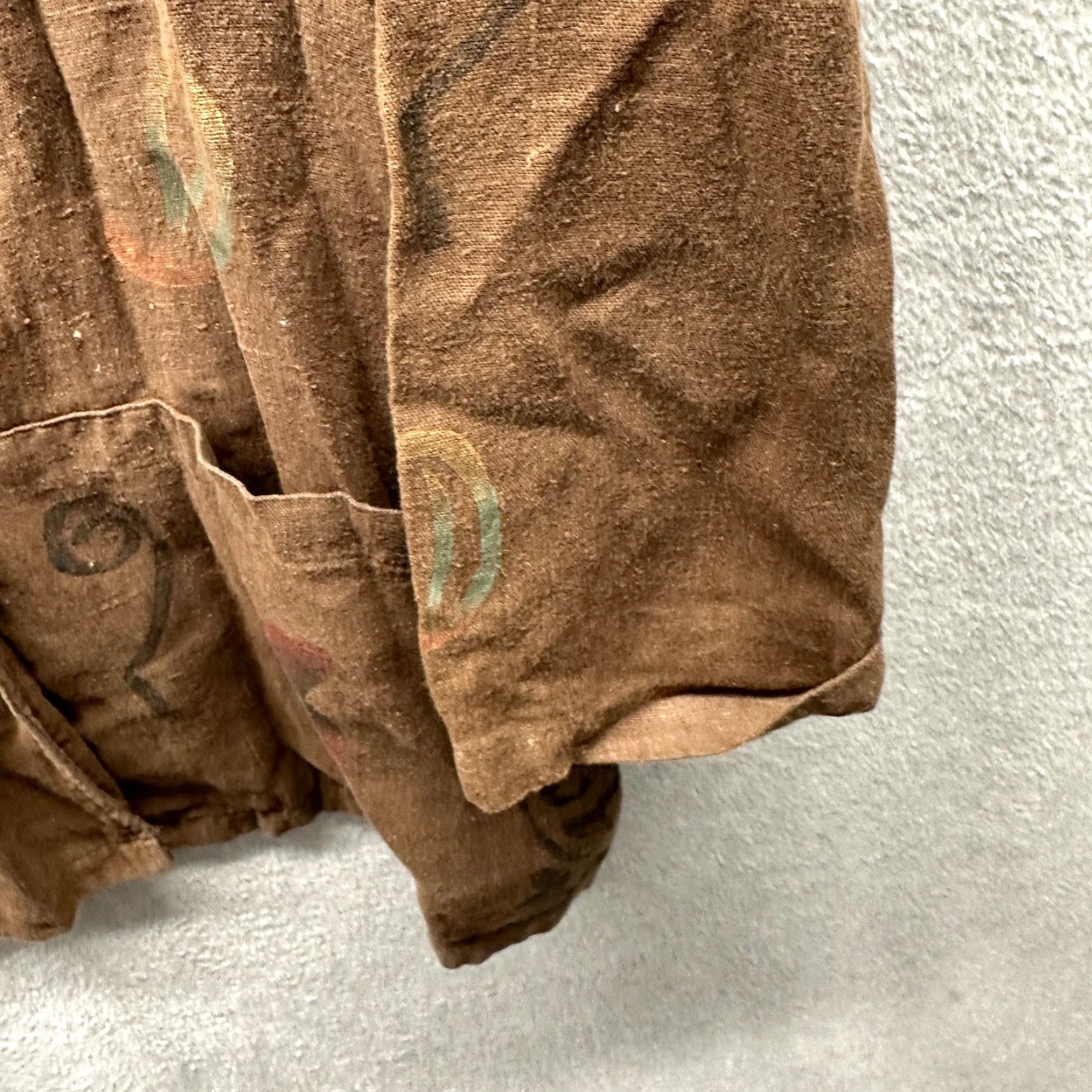 J. Jill J Jill Linen Jacket Womens Medium Brown Cardigan Coat Size M / US 6-8 / IT 42-44 - 6 Thumbnail