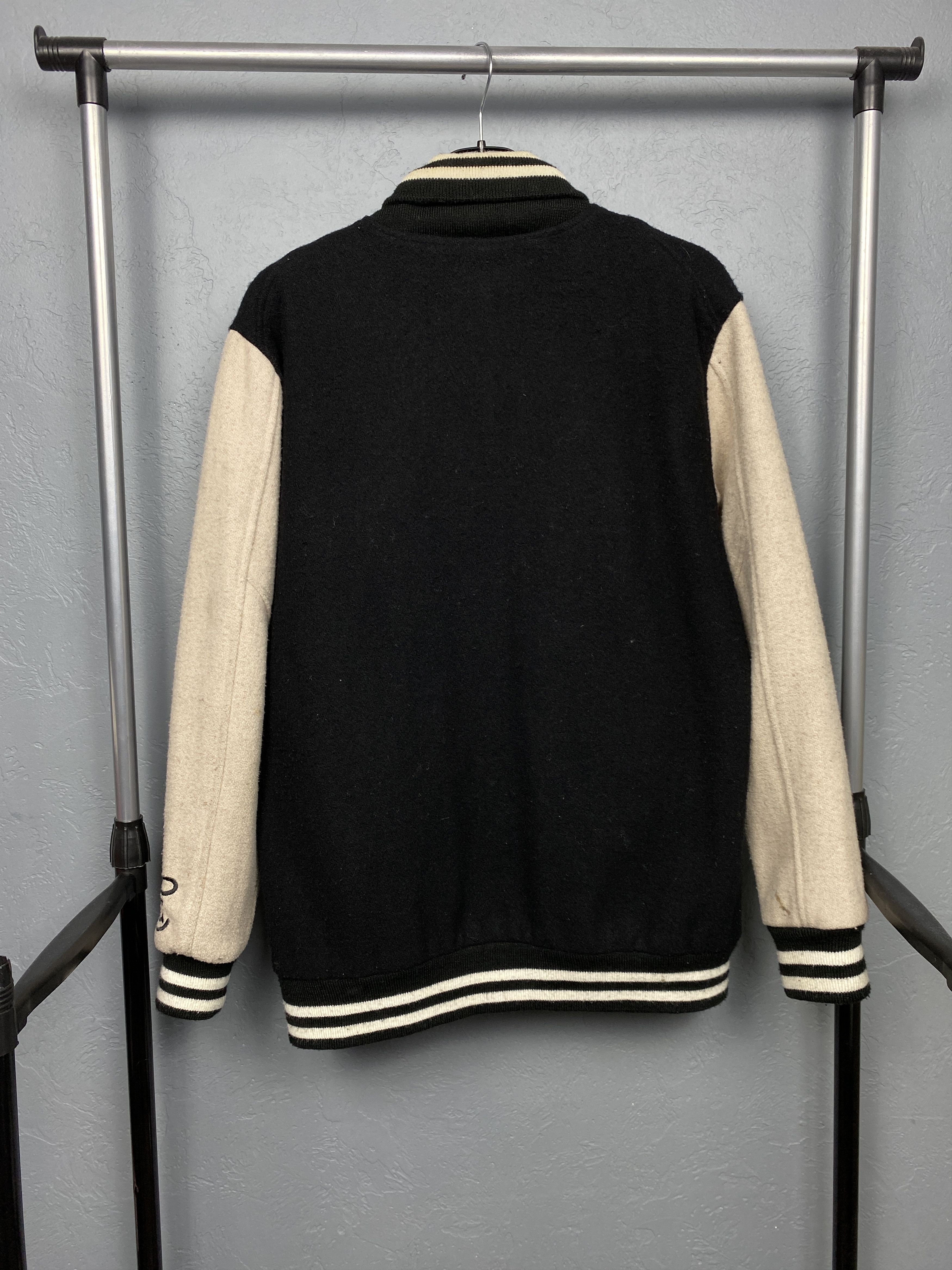 Drop Dead × Vintage Drop Dead Vintage Mens Varsity Wool Bomber Jacket Size US M / EU 48-50 / 2 - 8 Thumbnail