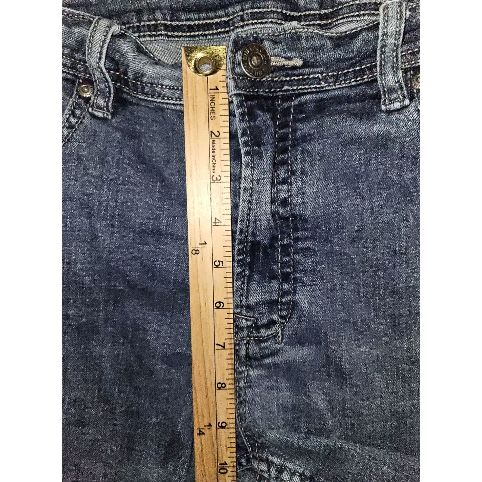 Buffalo David Bitton VINTAGE Buffalo David Bitton Jackson-X Straight Jeans Men's 36x30 Blue Stretch Preppy Size US 36 / EU 52 - 4 Thumbnail