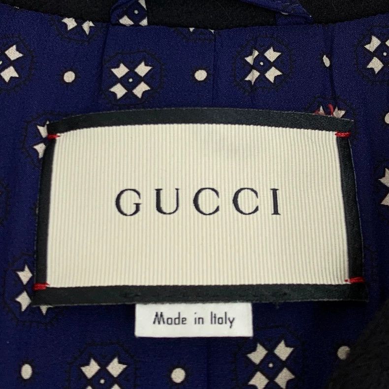 Gucci Gucci Black striped wool lapel single-breasted long-sleeve Size XS / US 0-2 / IT 36-38 - 5 Thumbnail