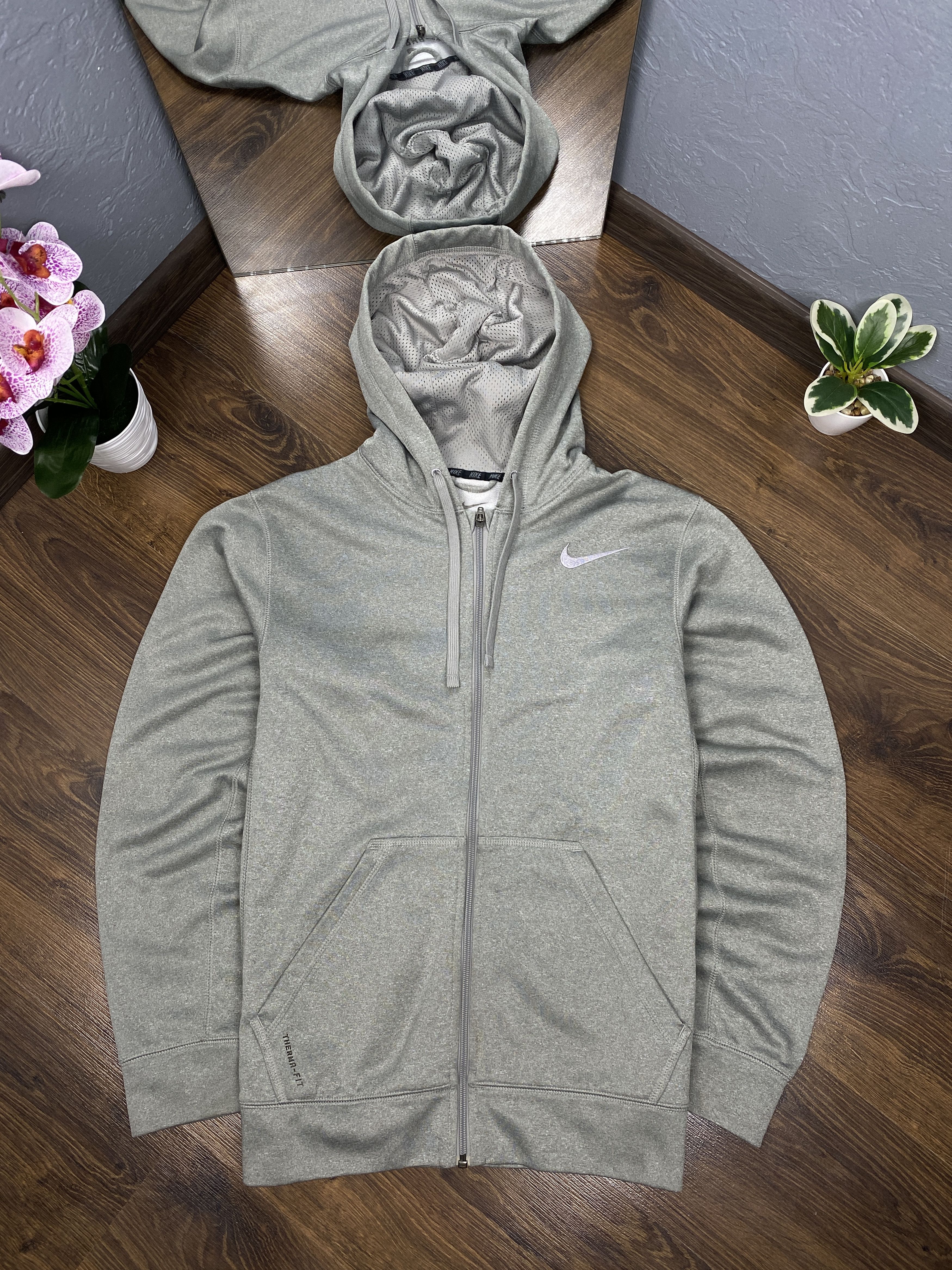 Nike × Vintage Nike Therma fit vintage zip hoodie track top jacket Size US S / EU 44-46 / 1 - 1 Thumbnail