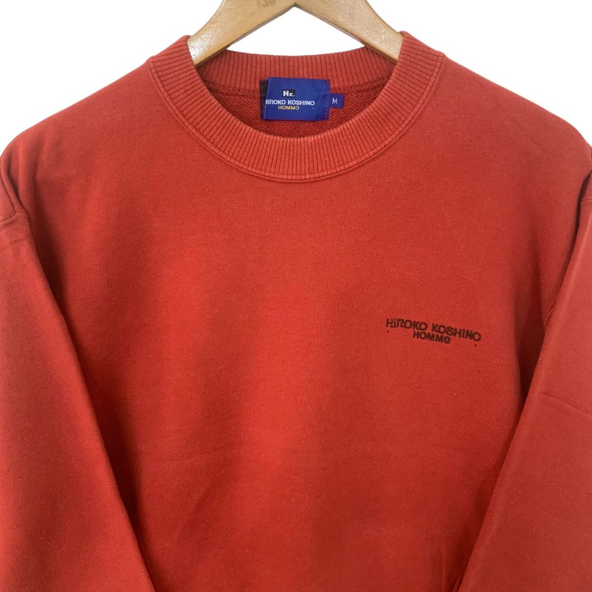 Hiroko Koshino Homme × Vintage Vintage Hiroko Koshino Sweatshirt Made In Japan Medium Size US M / EU 48-50 / 2 - 2 Thumbnail