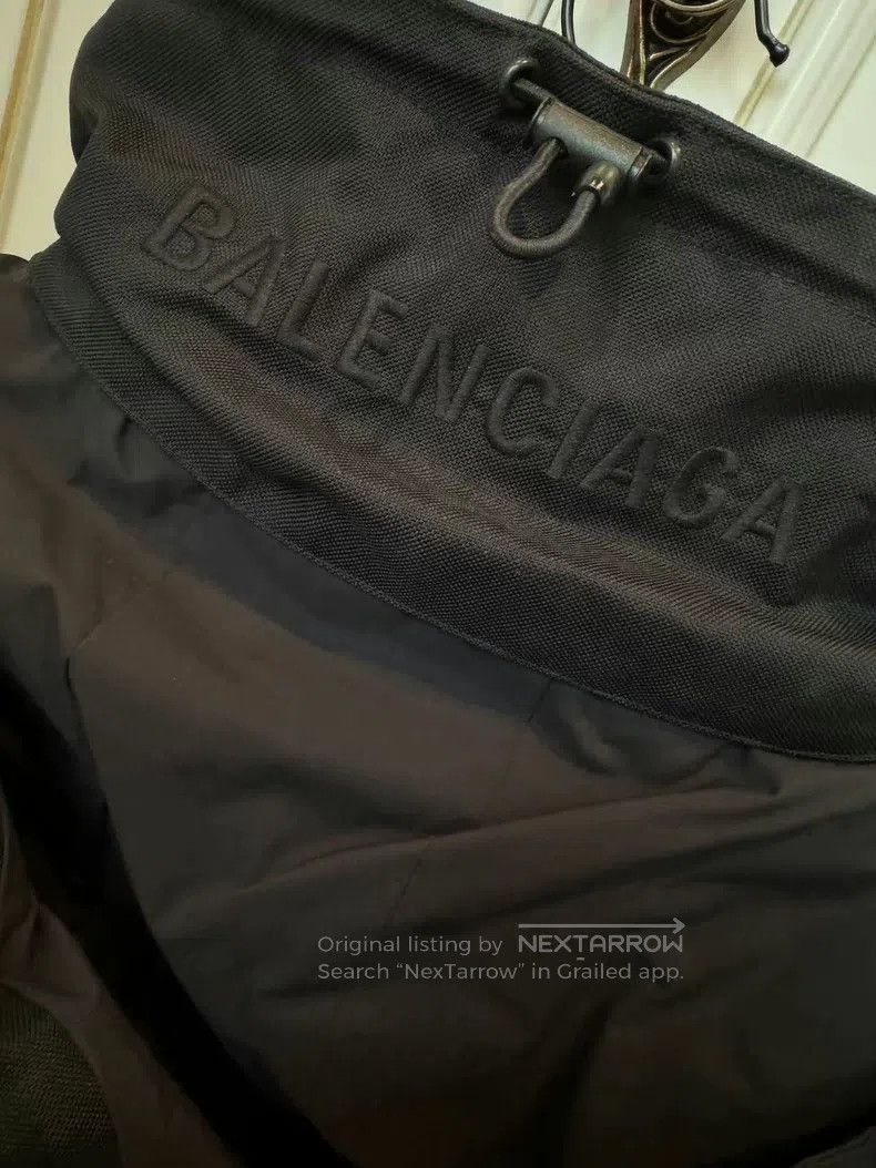 Balenciaga Balenciaga Black Windbreaker Size XXS / US 00 / IT 34 - 3 Thumbnail