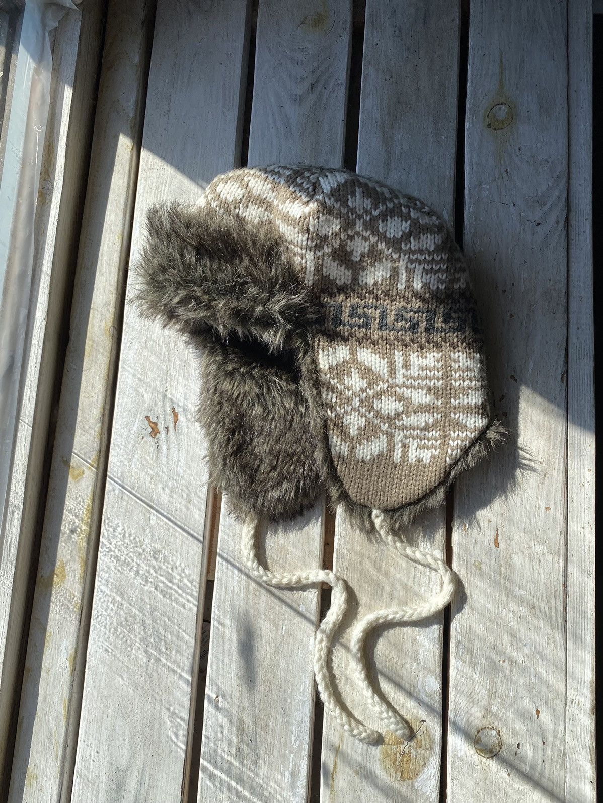 Japanese Brand × Vintage Y2K HYPE FUZZY MOHAIRE AVIATOR USSR USHANKA HAT bubble Size ONE SIZE - 1 Thumbnail