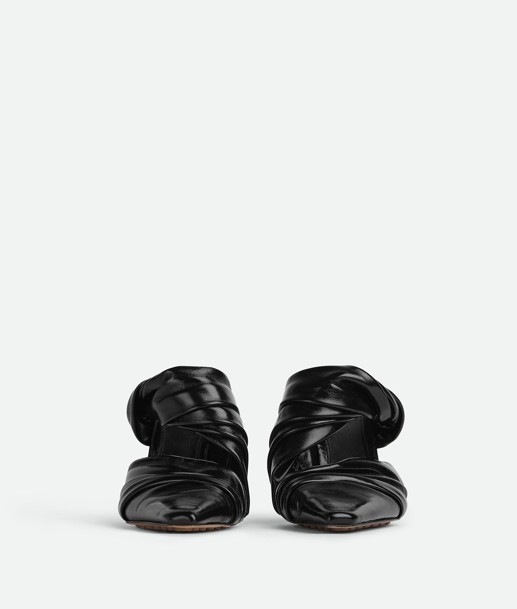 Bottega Veneta o1bcso1str0725 Bunnie Mules in Black Size US 10 / IT 40 - 2 Thumbnail