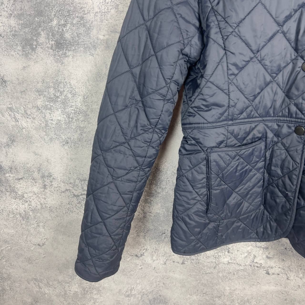 Barbour Barbour Quilted Jacket Women's Size USA4 UK8 Blue ` Size S / US 4 / IT 40 - 4 Thumbnail