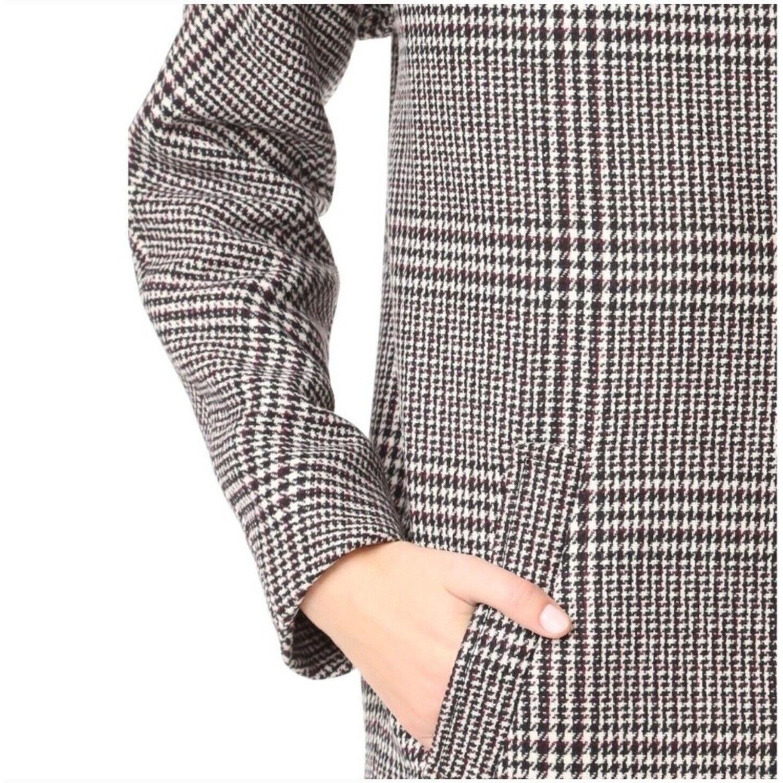 Madewell Madewell Oversized Houndstooth Coat Womens $328 Size S / US 4 / IT 40 - 3 Thumbnail