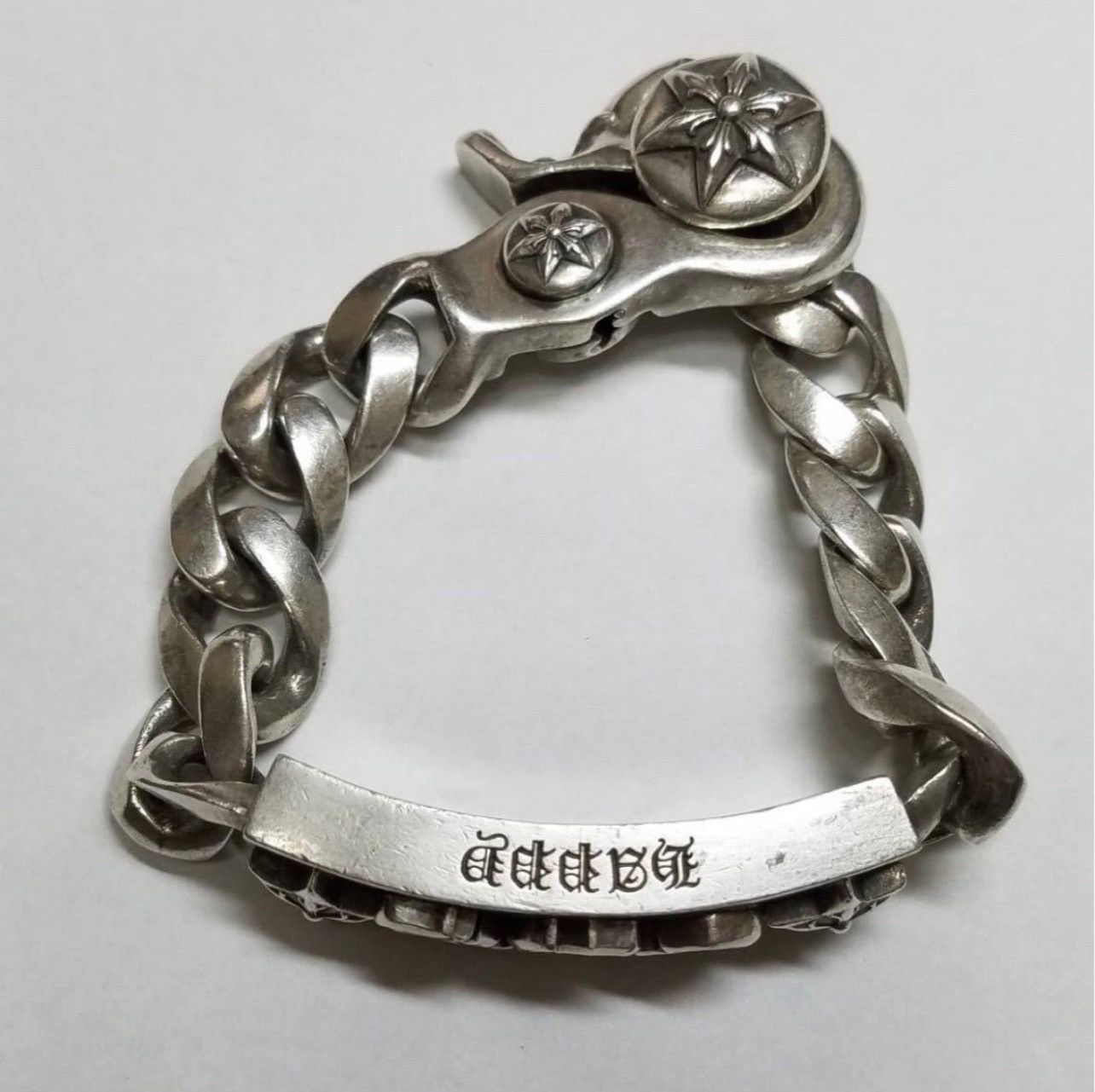 Chrome Hearts Chrome hearts special order Ken bracelet ID bracelet Size ONE SIZE - 3 Thumbnail