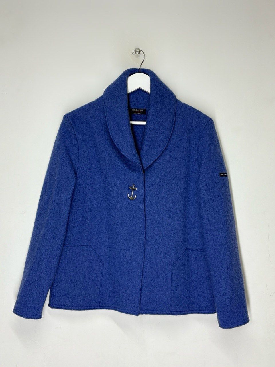 Saint James Saint James Wool Jacket with a metal anchor clasp Size M / US 6-8 / IT 42-44 - 1 Thumbnail