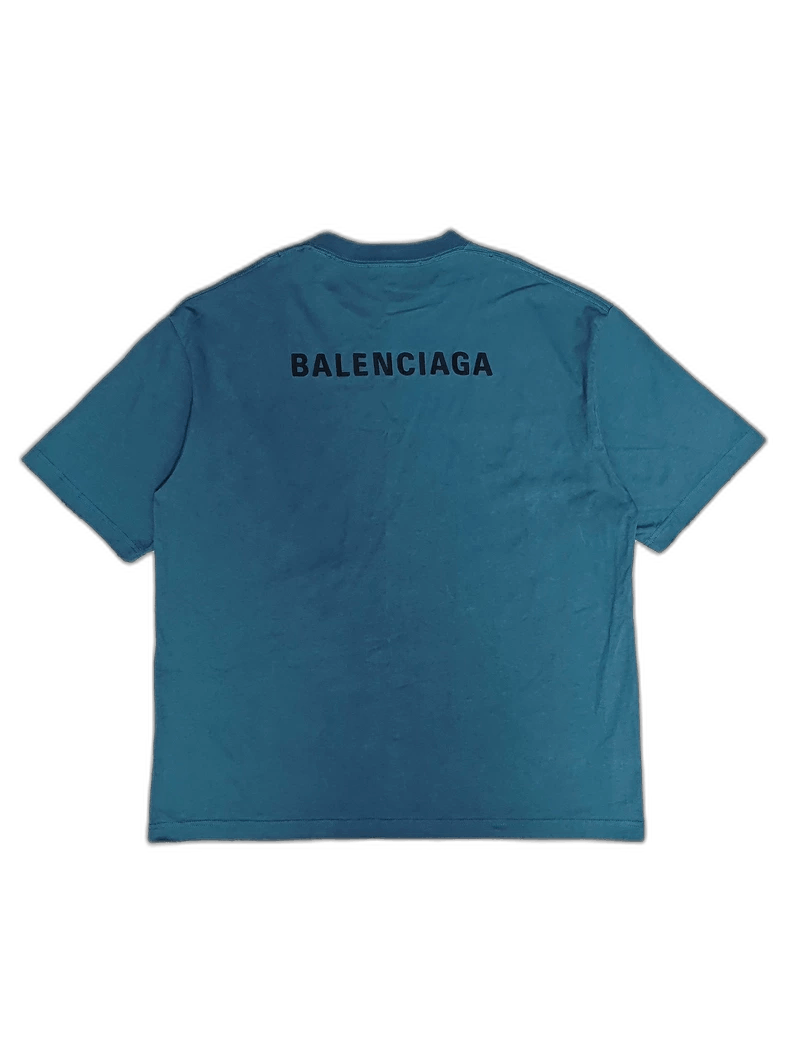 Balenciaga balenciaga vintage logo embroidered t-shirt Size US XL / EU 56 / 4 - 1 Thumbnail