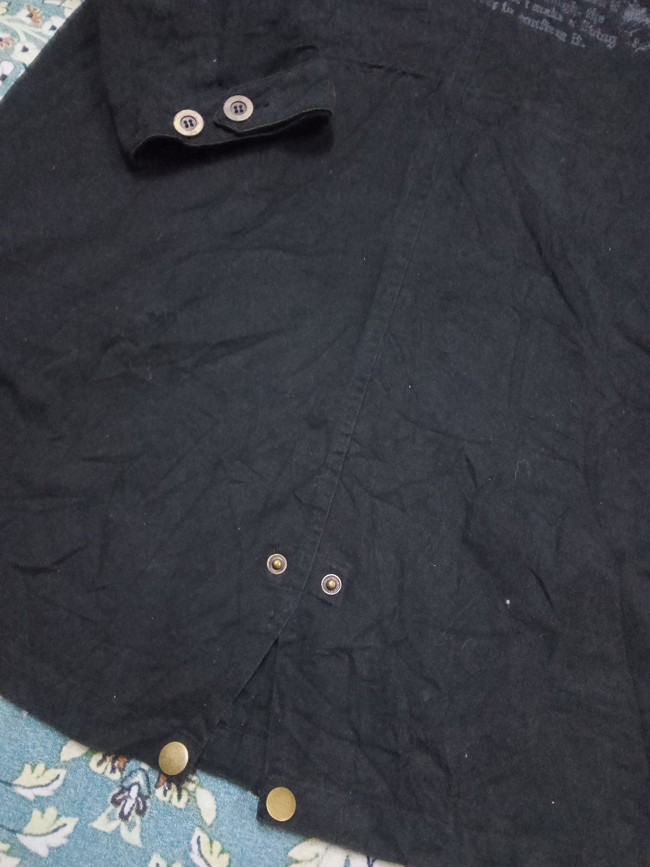 Japanese Brand Arid Jazz Men - Rare Skull Design Hoodie Zipped Long Jacket Size US L / EU 52-54 / 3 - 12 Thumbnail