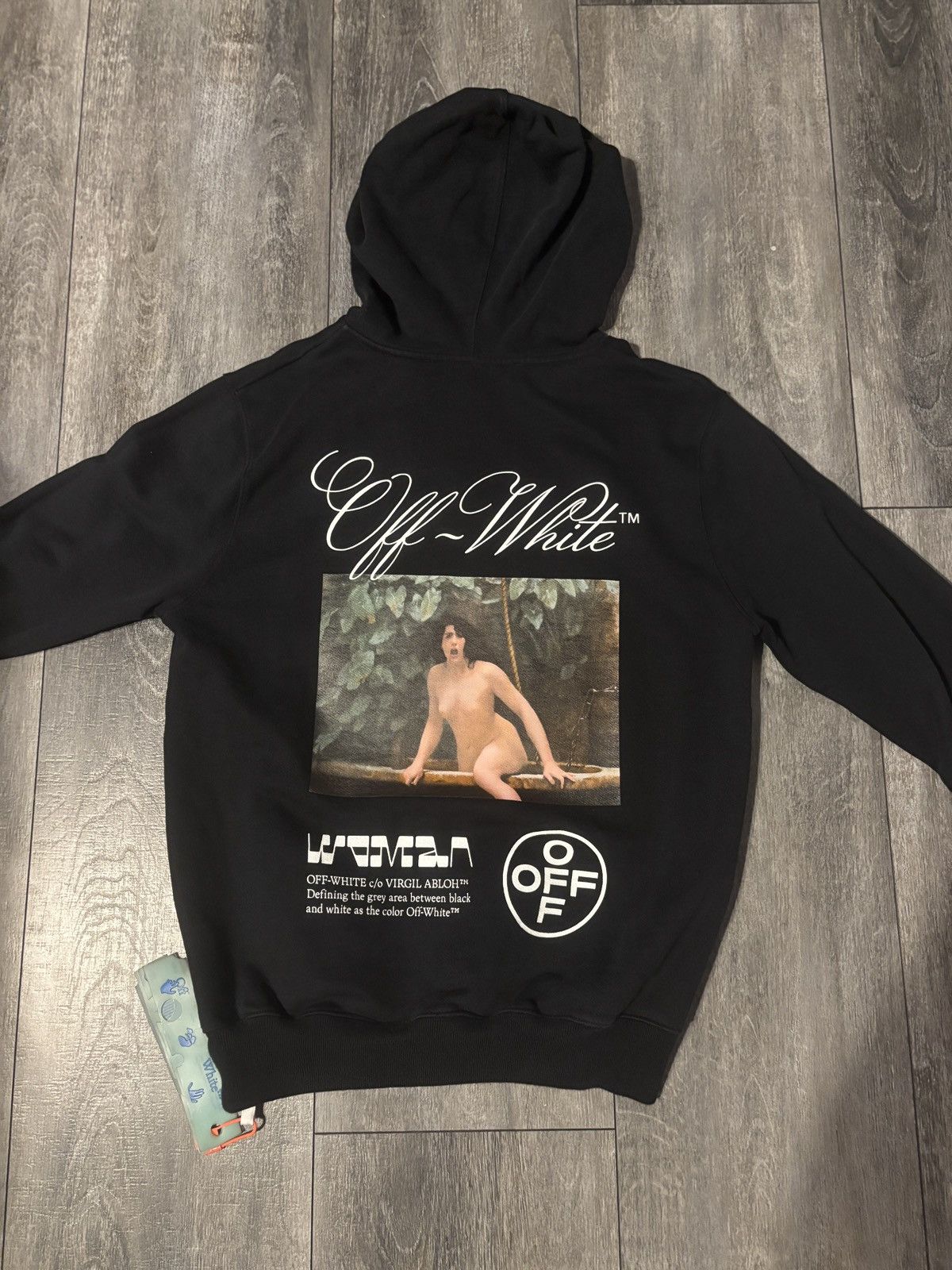 Off-White × Virgil Abloh Rare Off-White hoodie naked women Size US XS / EU 42 / 0 - 1 Thumbnail