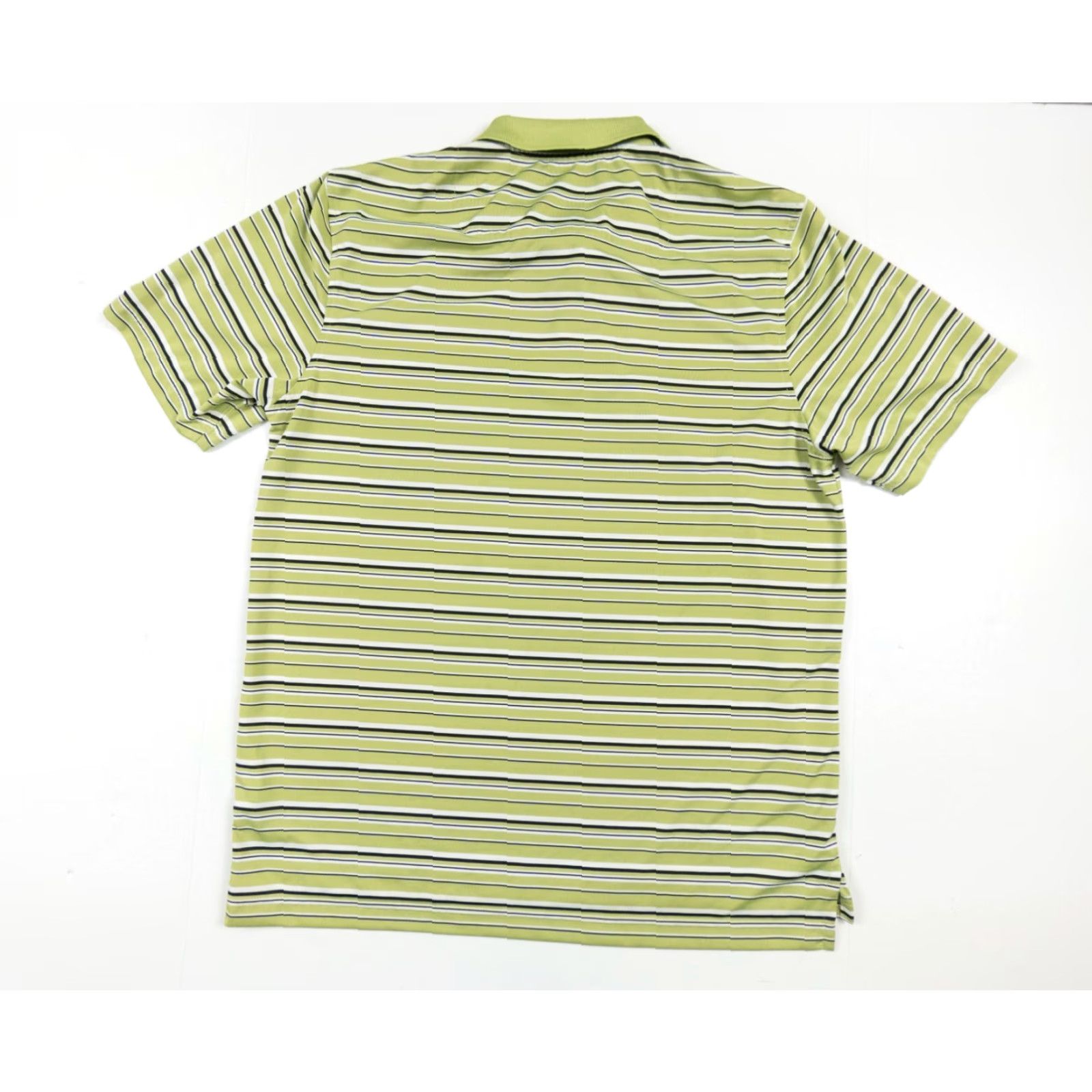 Izod VINTAGE IZOD Polo Shirt Men’s Large Green Short Sleeve Striped Adult (Golf) Mens Size US L / EU 52-54 / 3 - 5 Thumbnail