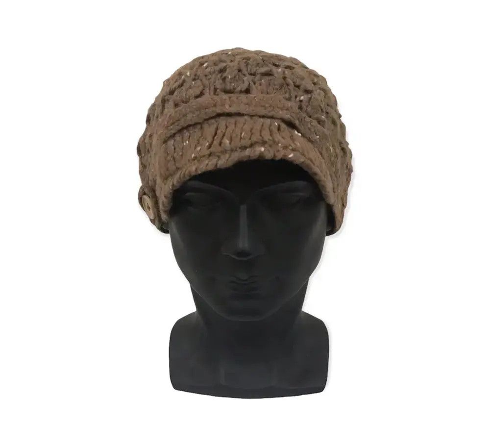 Japanese Brand × Kapital × Vintage Defier Plain Knit Beanie Hat Size ONE SIZE - 2 Thumbnail