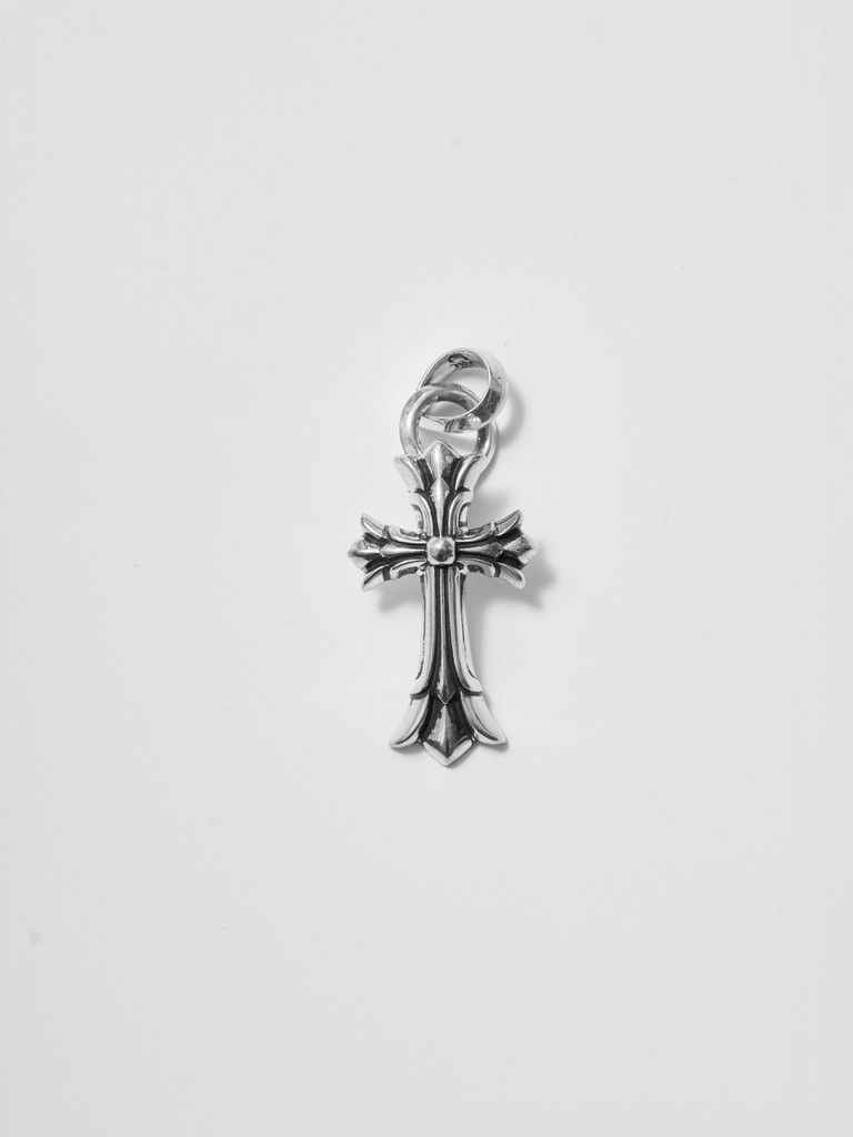 Chrome Hearts Chrome Hearts Attached Bale Cross Charm silver Size ONE SIZE - 1 Thumbnail