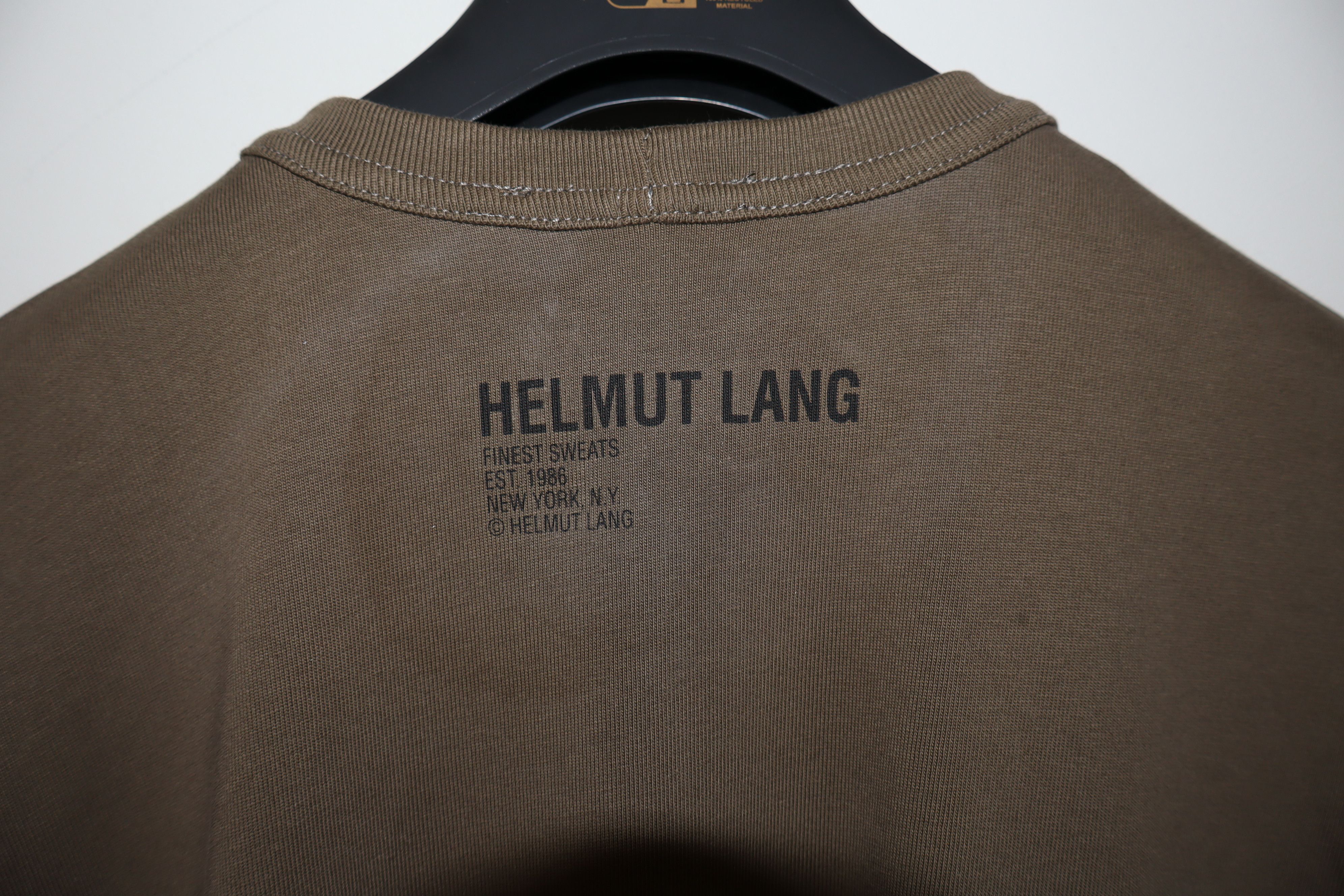 Helmut Lang Wrap logo longsleeve t-shirt Size US M / EU 48-50 / 2 - 6 Thumbnail