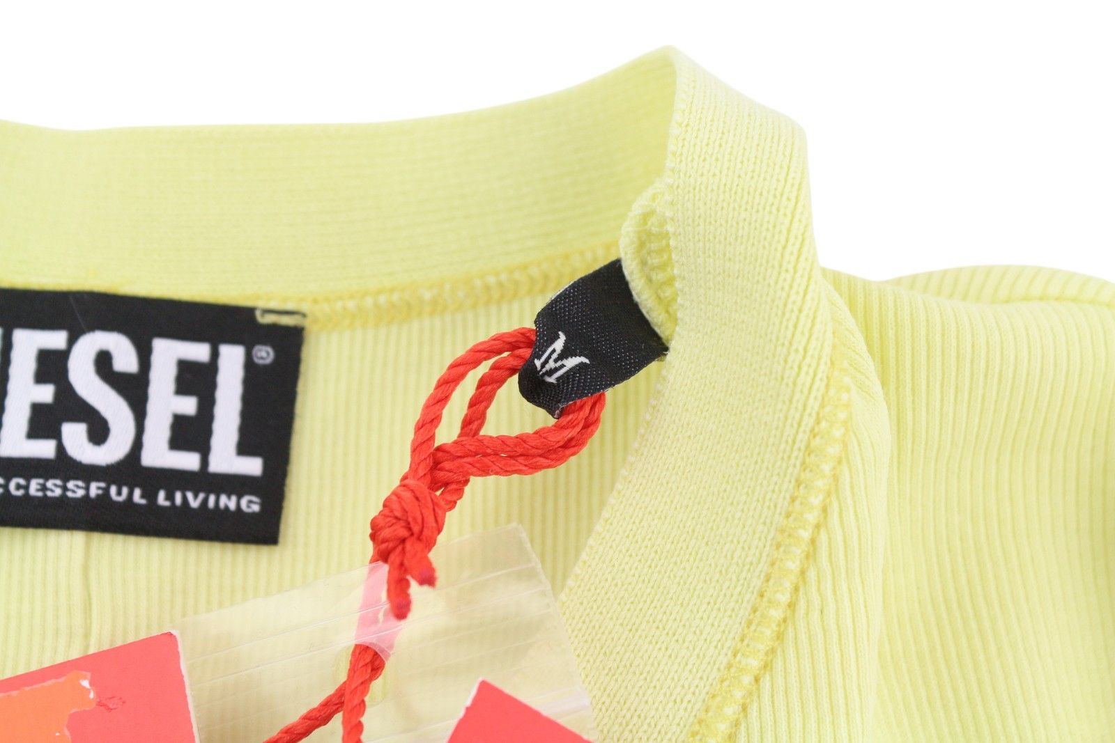 T-RIBBY-OPEN M Yellow Cardigan Buttoned T-Shirt 83943