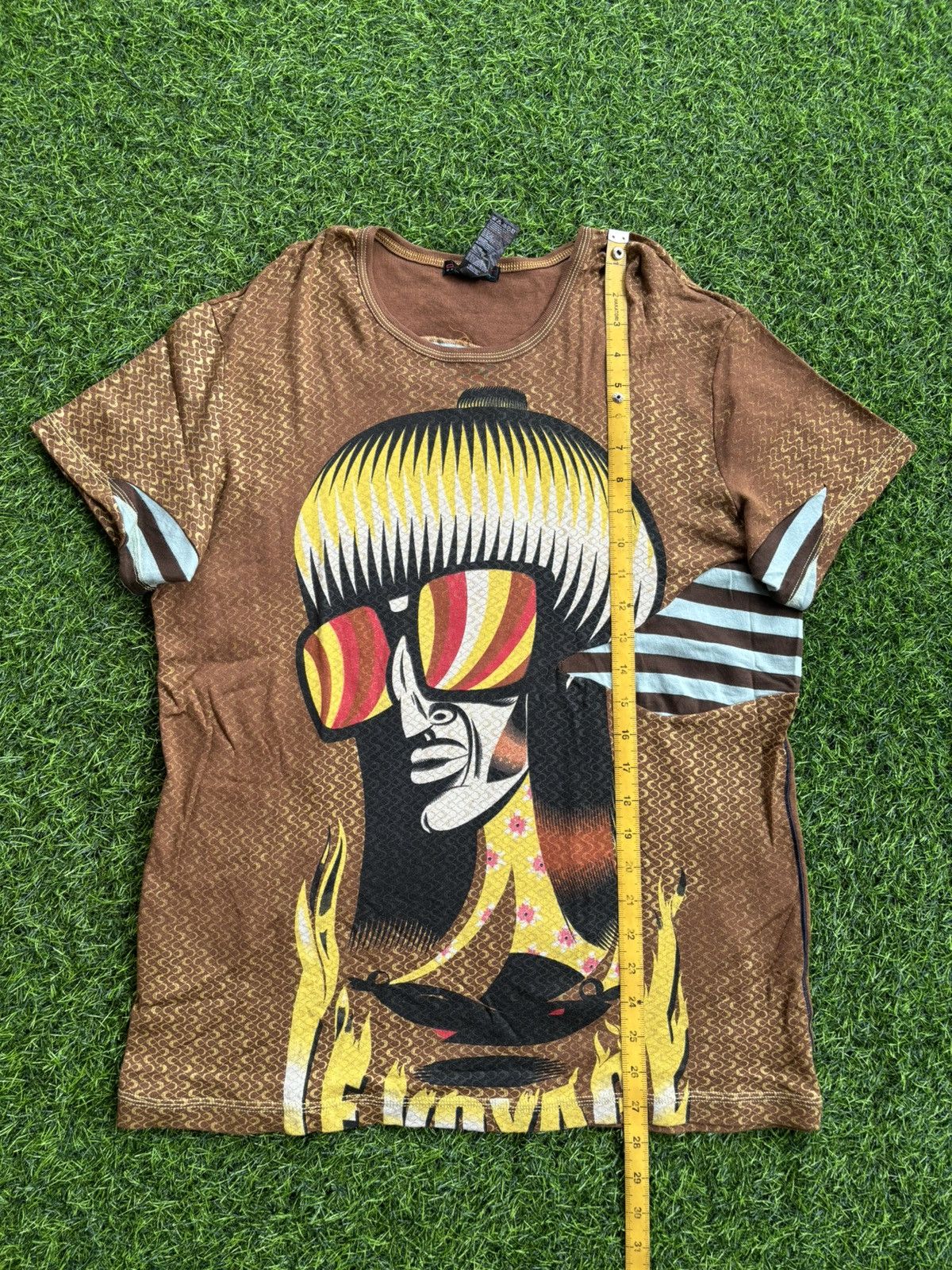 Hysteric Glamour Y2k Oustok Art Tshirt Size US L / EU 52-54 / 3 - 9 Thumbnail